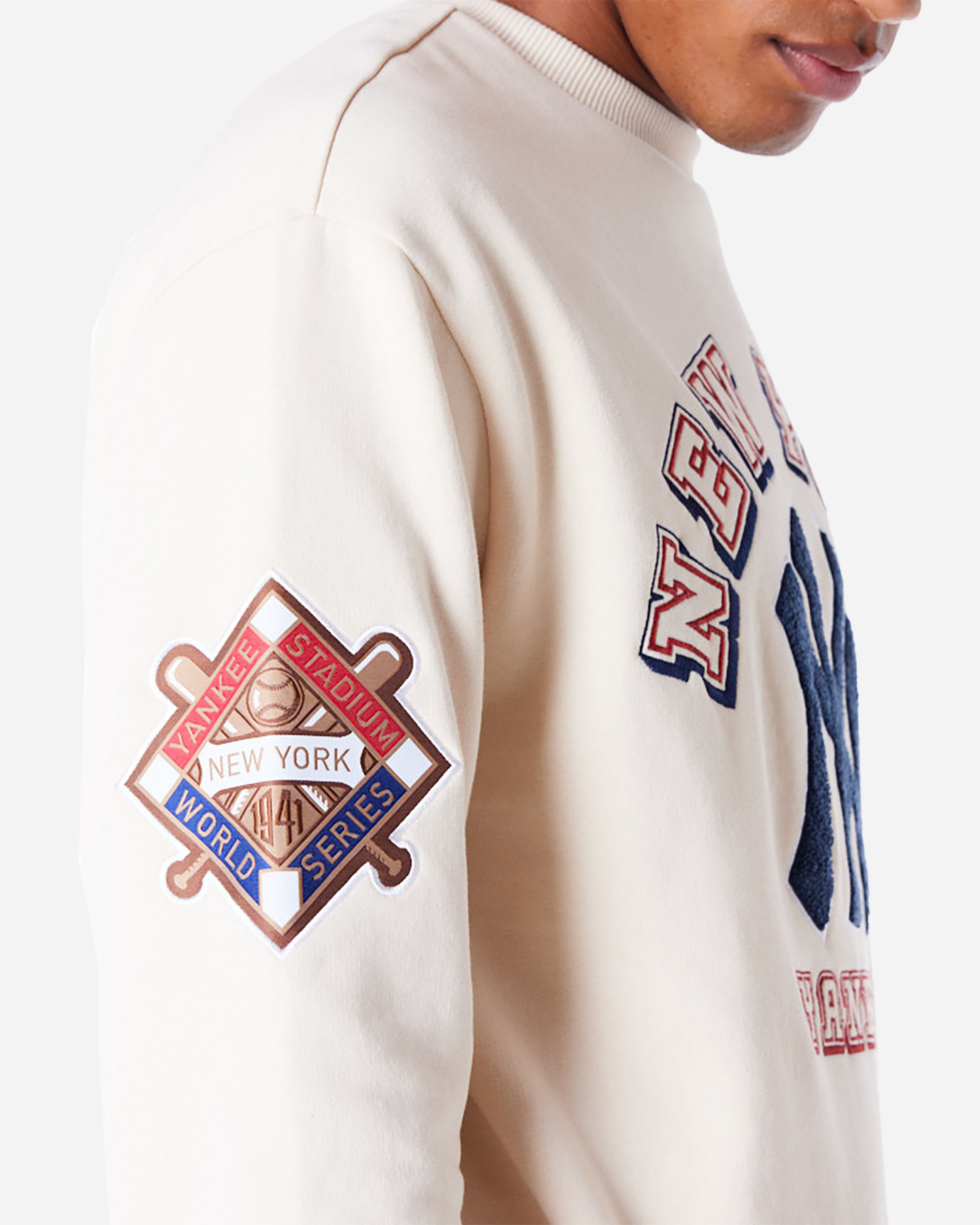 Felpa NEW ERA MLB WORLD SERIES BLOGO LA DODDGERS M - Bianco - 5 | Cisalfa Sport