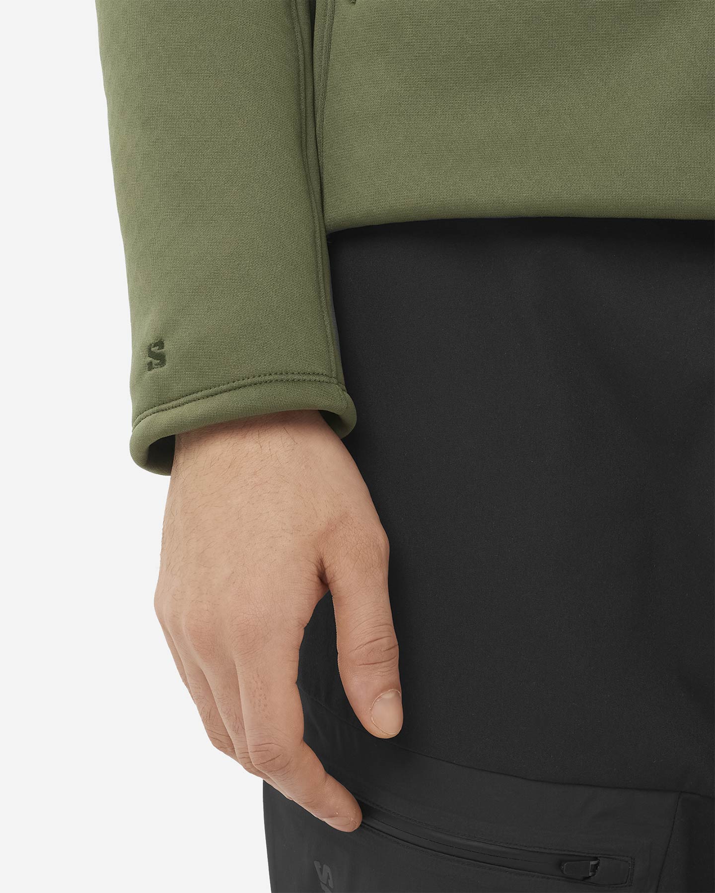 Pile SALOMON OUTLINE WARM M - Verde - 4 | Cisalfa Sport