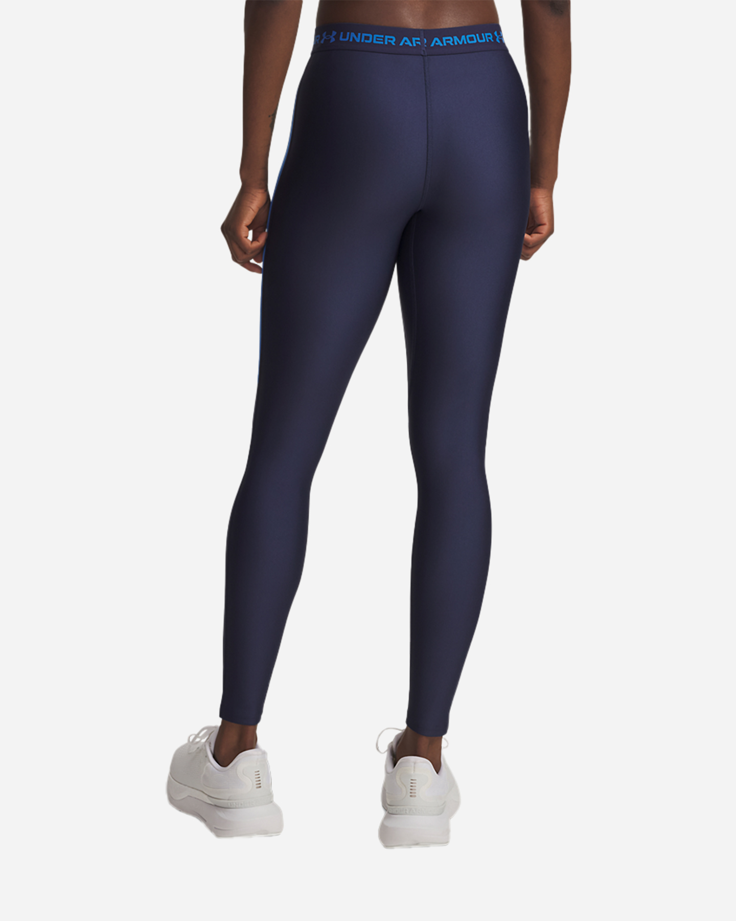 Leggings UNDER ARMOUR HEATGEAR RIB W - Blu - 1 | Cisalfa Sport