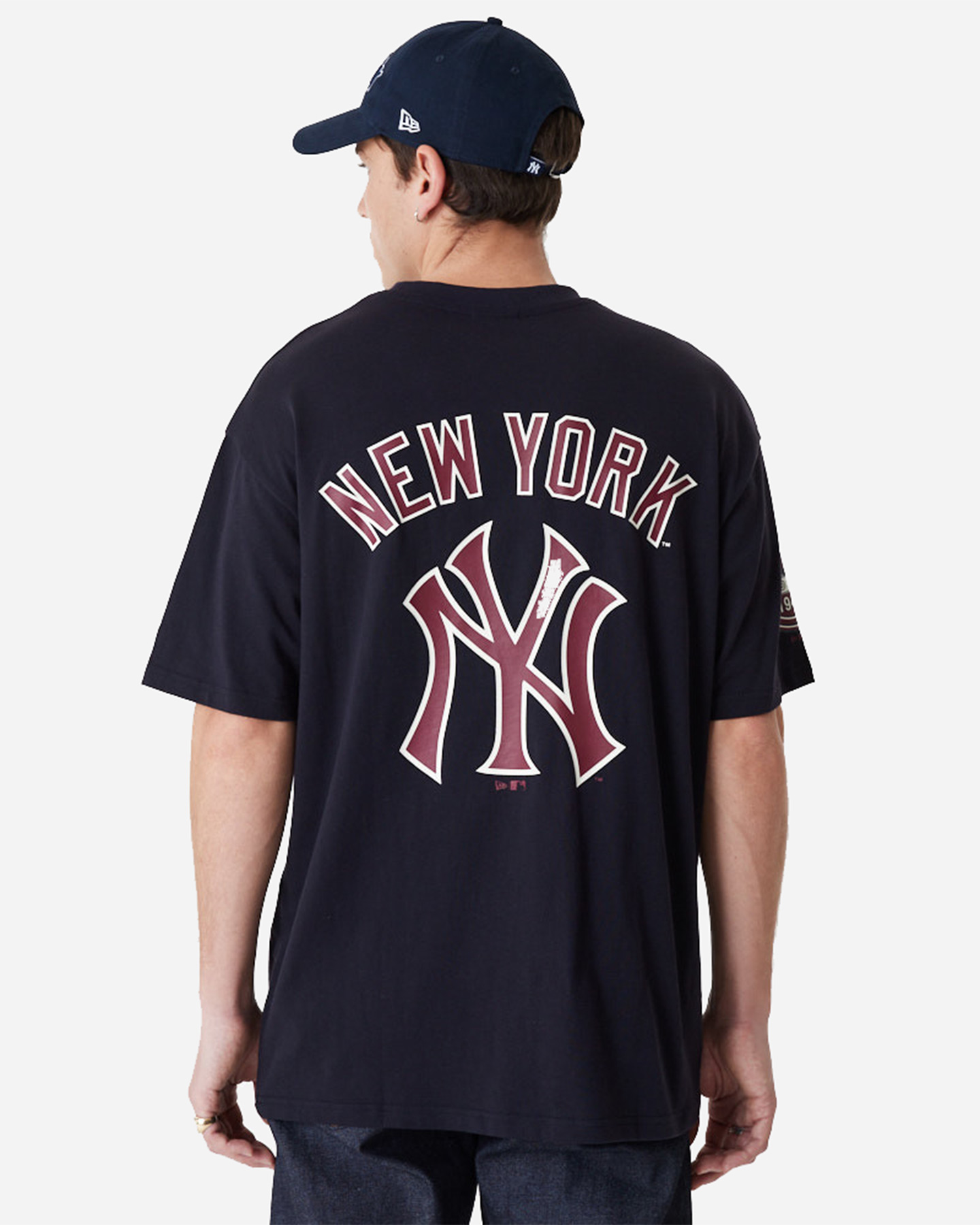 T-shirt NEW ERA MLB LARGE LOGO NEW YORK YANKEES M - Blu Navy - 1 | Cisalfa Sport