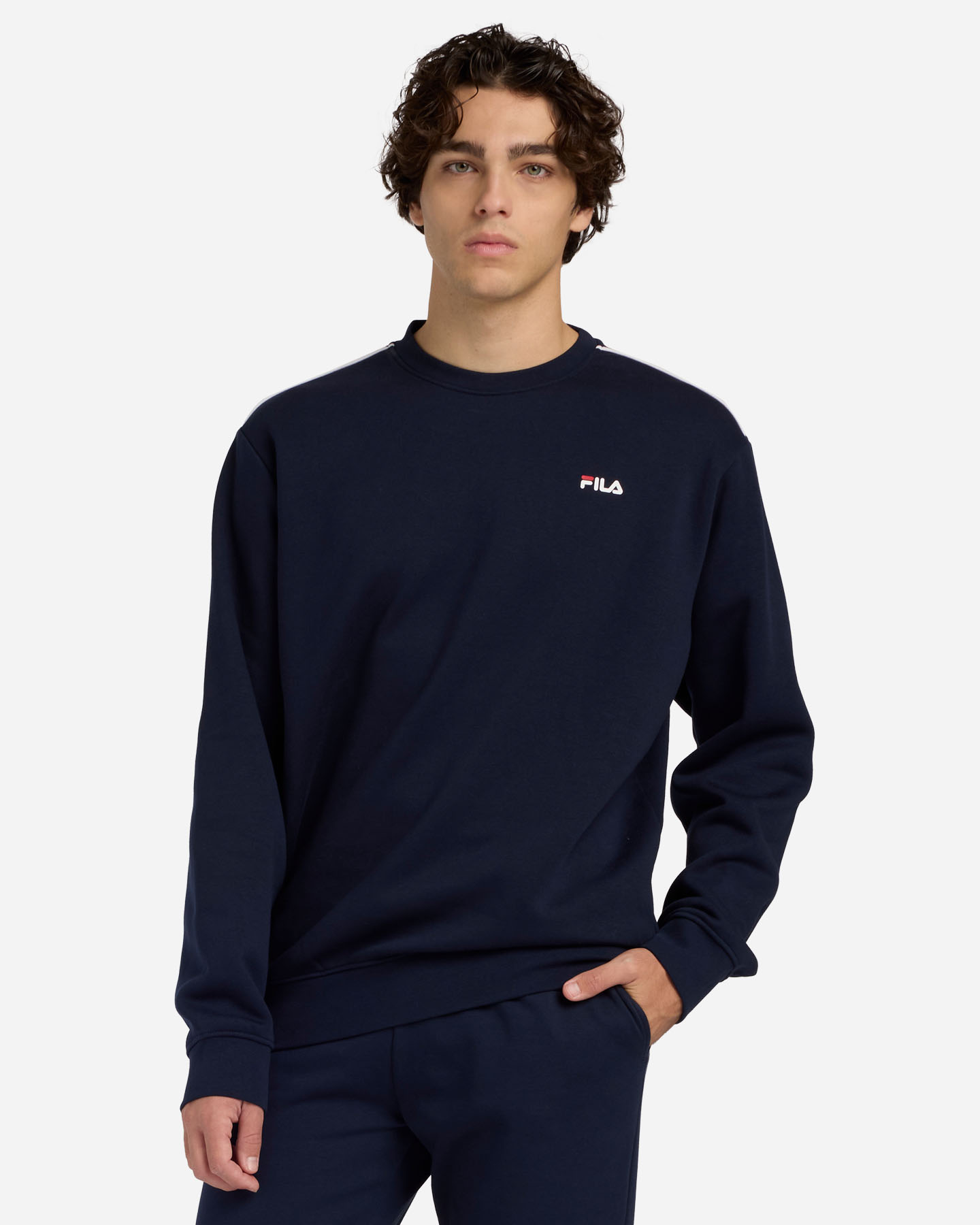 Felpa FILA CLASSIC DYNAMISM M - Blu Navy - 1 | Cisalfa Sport