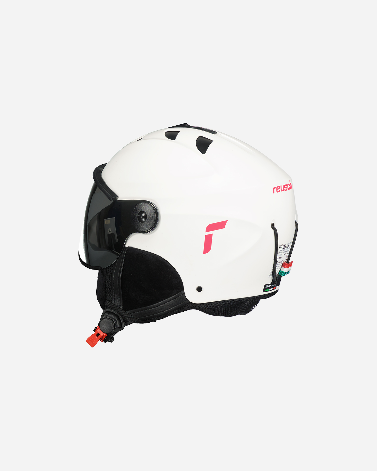 Casco sci REUSCH HAWK VISOR 1 LENTE W - Bianco - 2 | Cisalfa Sport