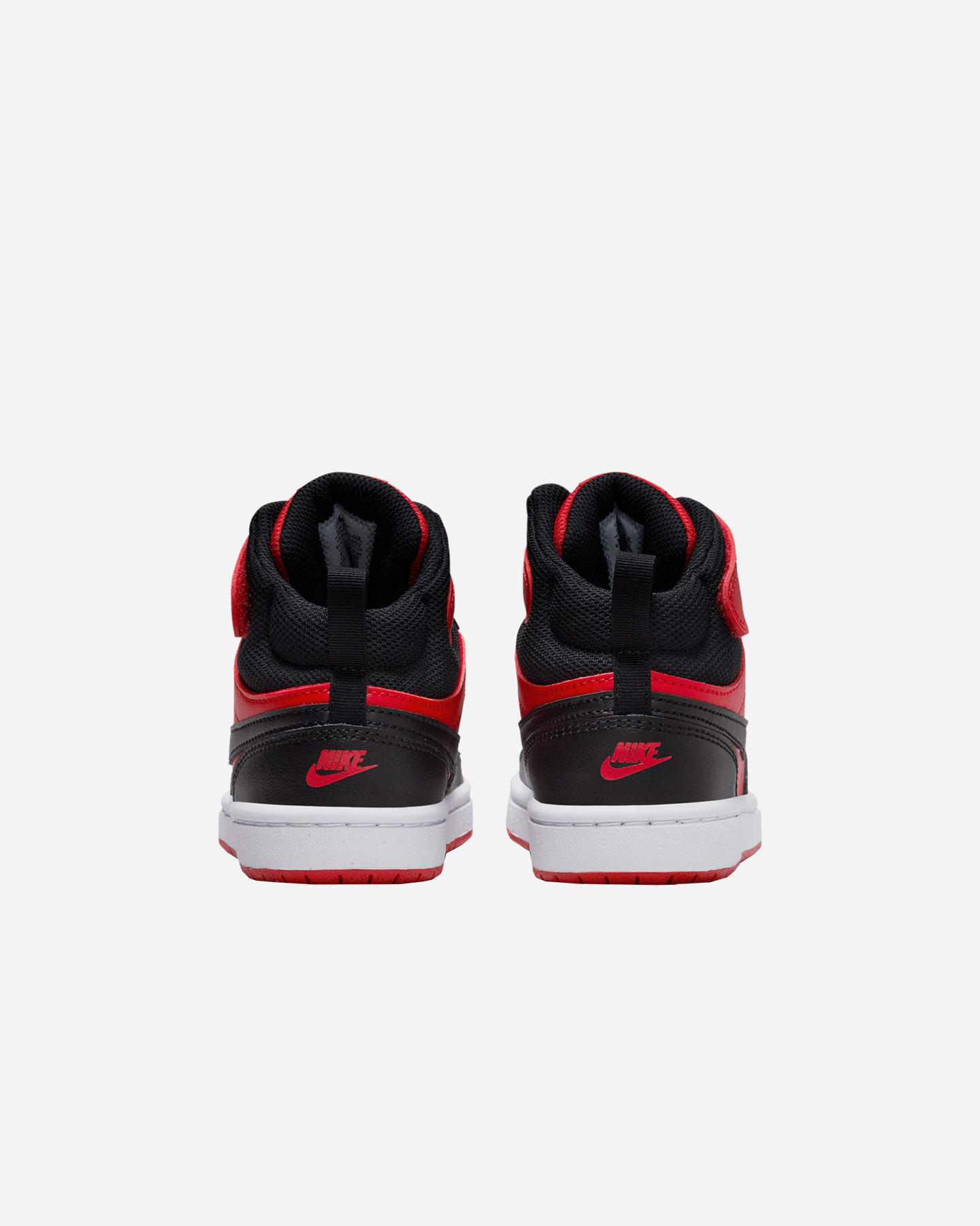 Scarpe sneakers NIKE COURT BOROUGH MID 2 PS JR - Rosso - 3 | Cisalfa Sport