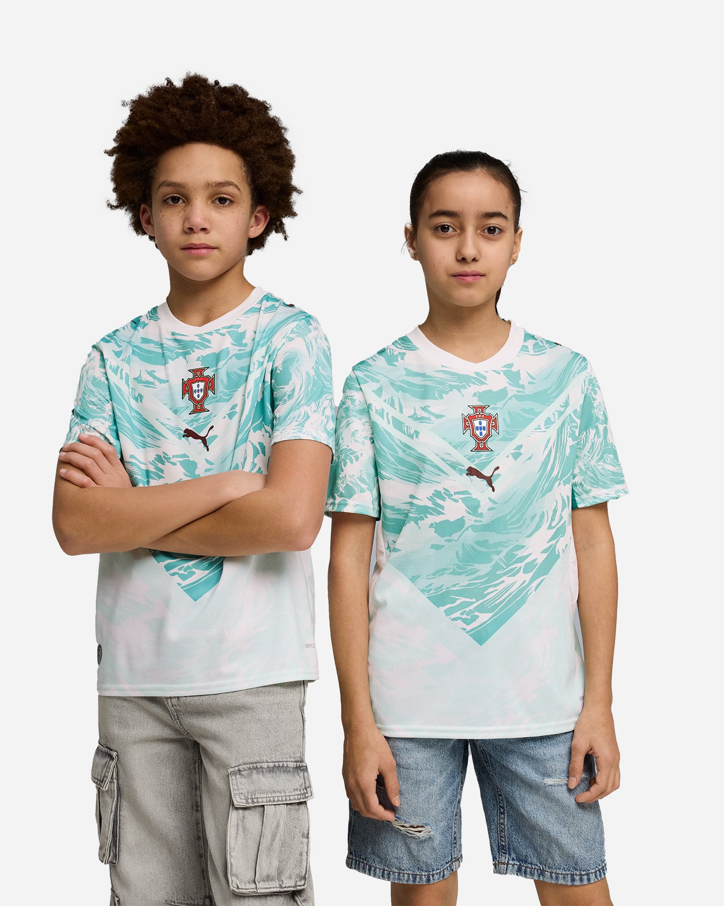 Maglia calcio ufficiale PUMA PORTOGALLO AWAY 26 JR - Color mix - 3 | Cisalfa Sport