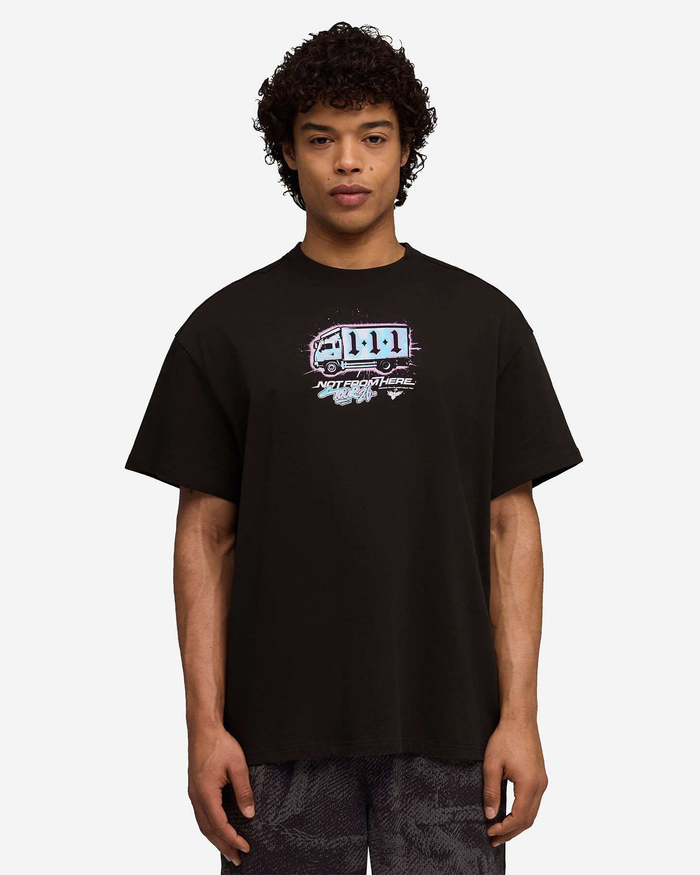 Maglia basket PUMA MELO X HIVE M - Nero - 2 | Cisalfa Sport