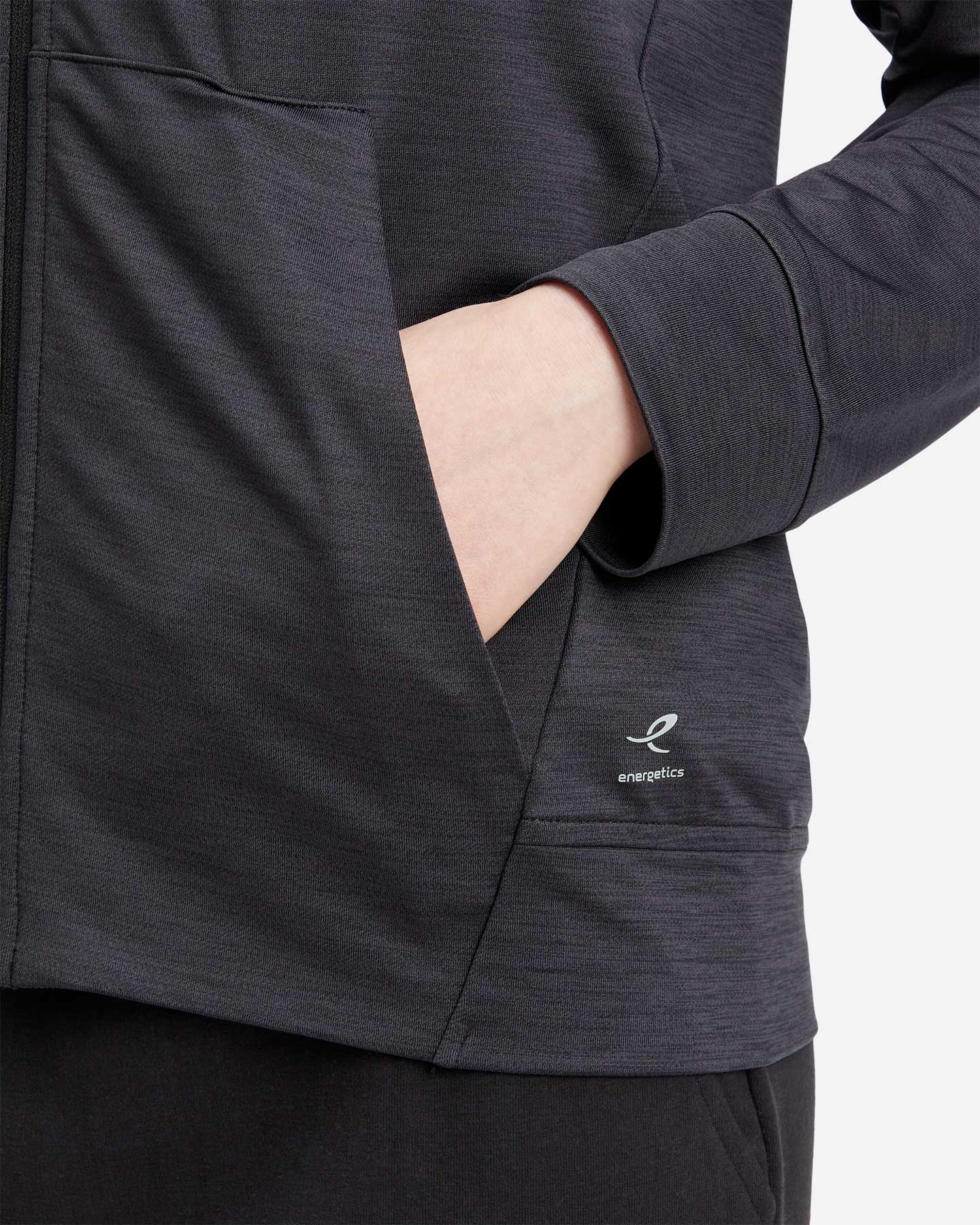 Felpa training ENERGETICS FUNDA W - Nero - 4 | Cisalfa Sport