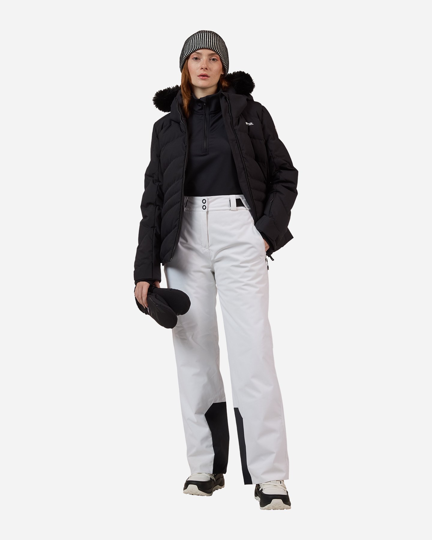 Pantalone sci ROSSIGNOL STRAWPILE INSULATED W - Bianco - 4 | Cisalfa Sport