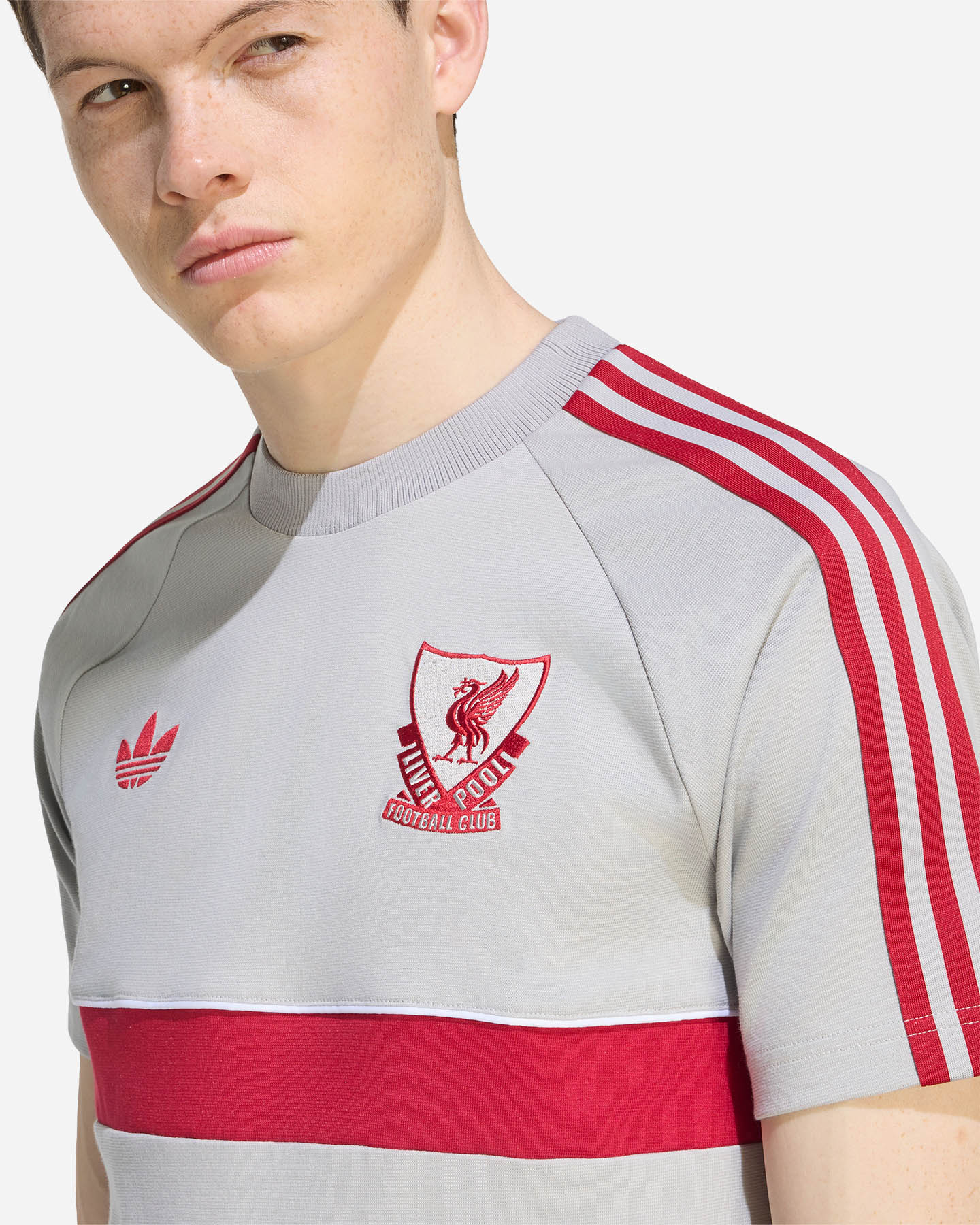 T-shirt ADIDAS ORIGINALS LIVERPOOL FC M - Grigio - 4 | Cisalfa Sport