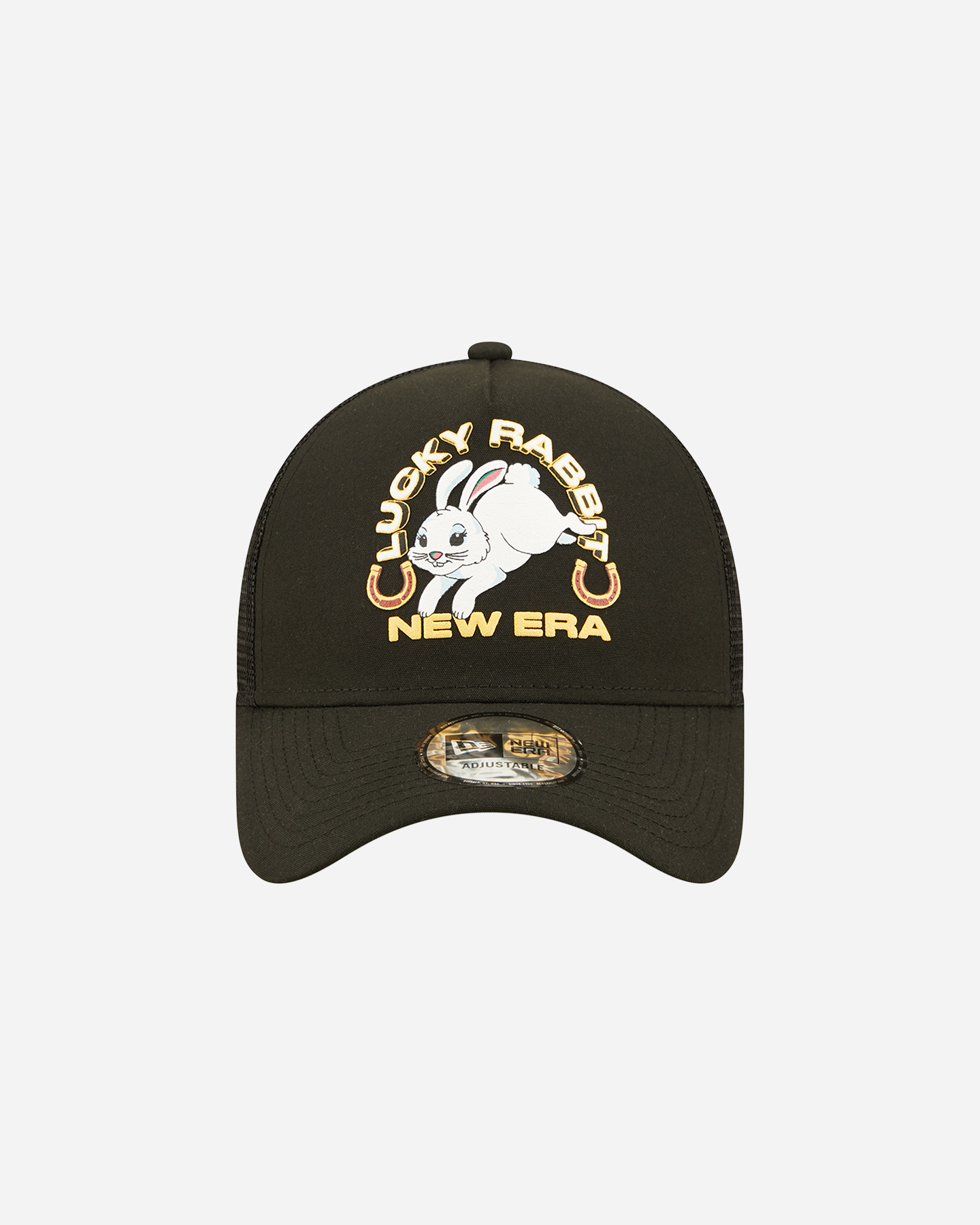 Cappellino NEW ERA TRUCKER SIGN LUCKY RABBIT BULLS  - Nero - 1 | Cisalfa Sport