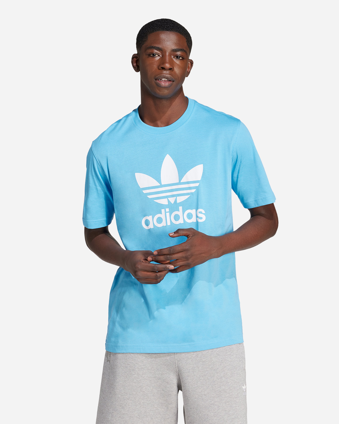 T-shirt ADIDAS TREFOIL M - Azzurro - 1 | Cisalfa Sport
