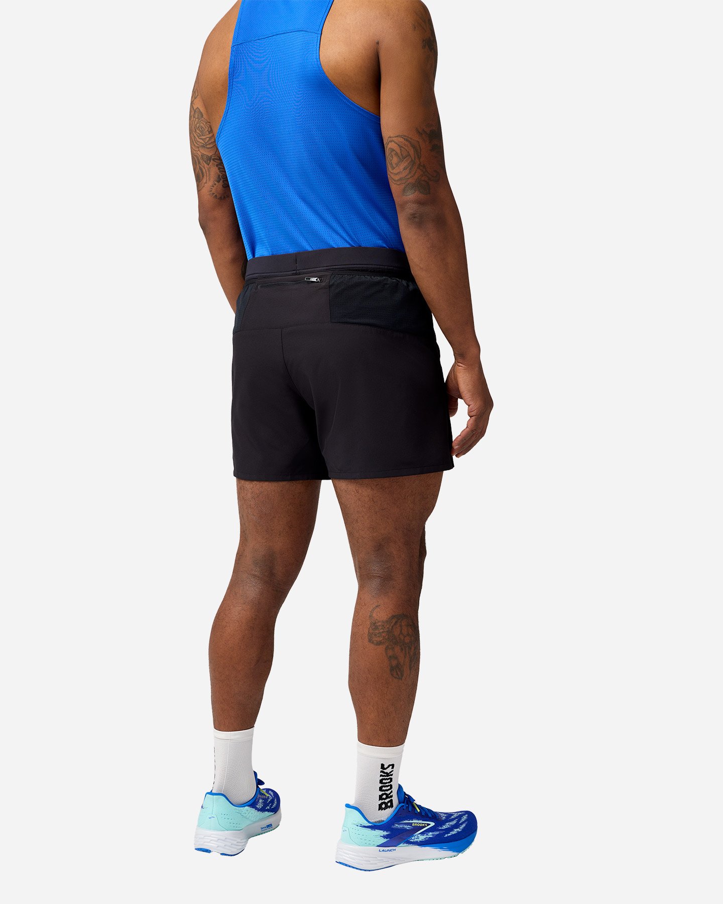 Short running BROOKS JOURNEY 5 M - Nero - 2 | Cisalfa Sport