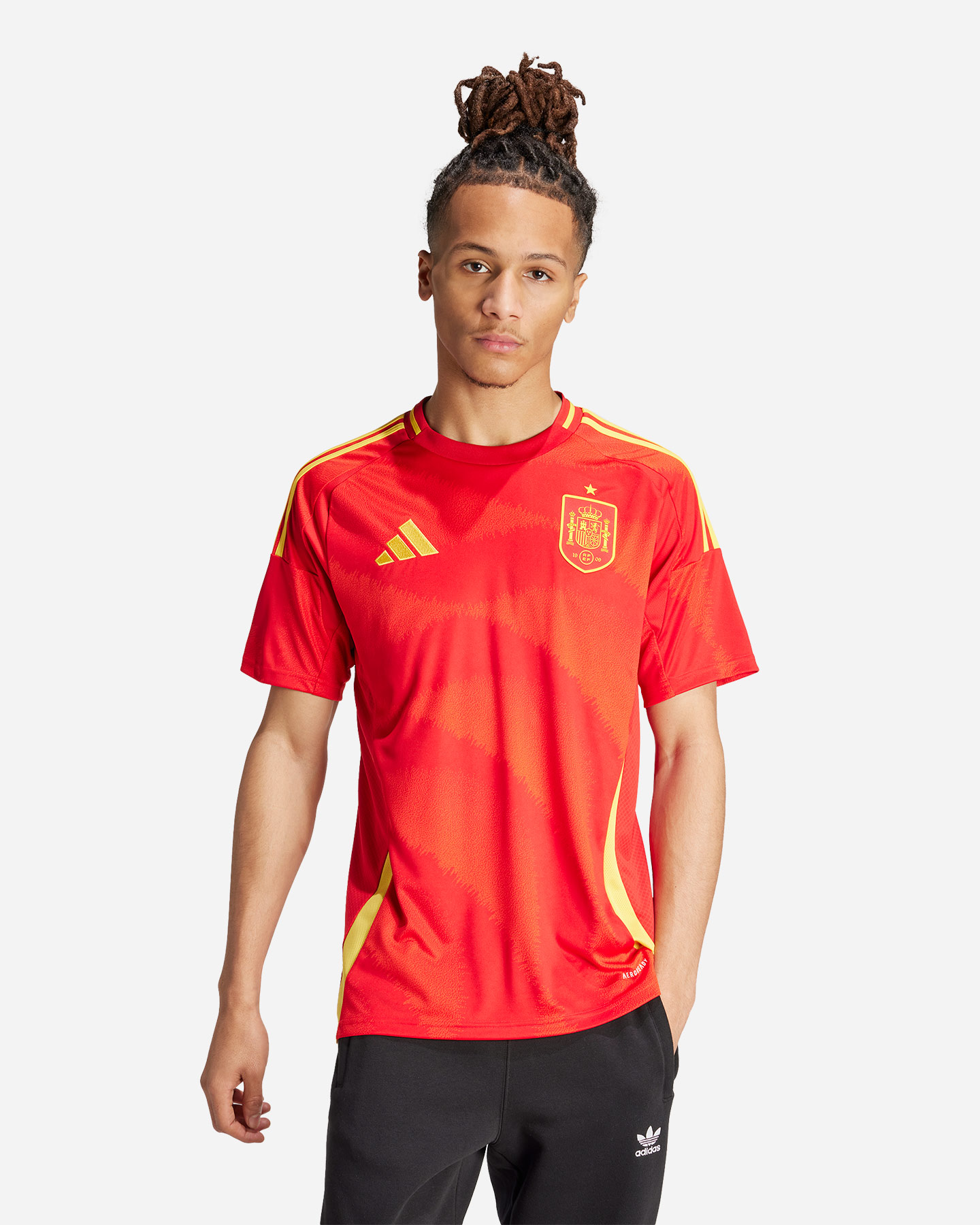 Maglia calcio ufficiale ADIDAS SPAGNA HOME M - Rosso - 2 | Cisalfa Sport