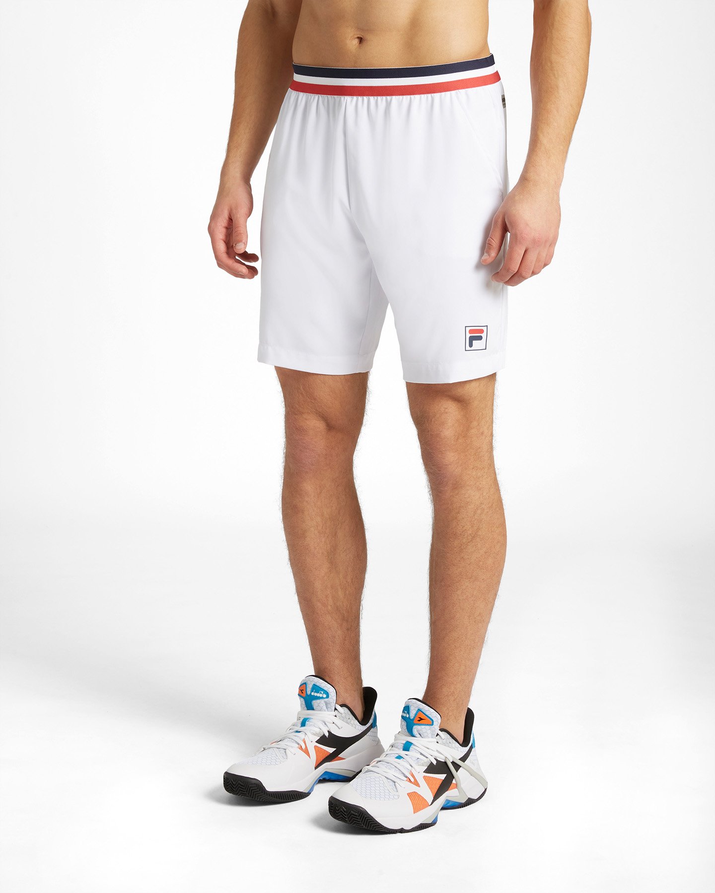 Pantaloncini tennis FILA CORE M - Bianco - 2 | Cisalfa Sport
