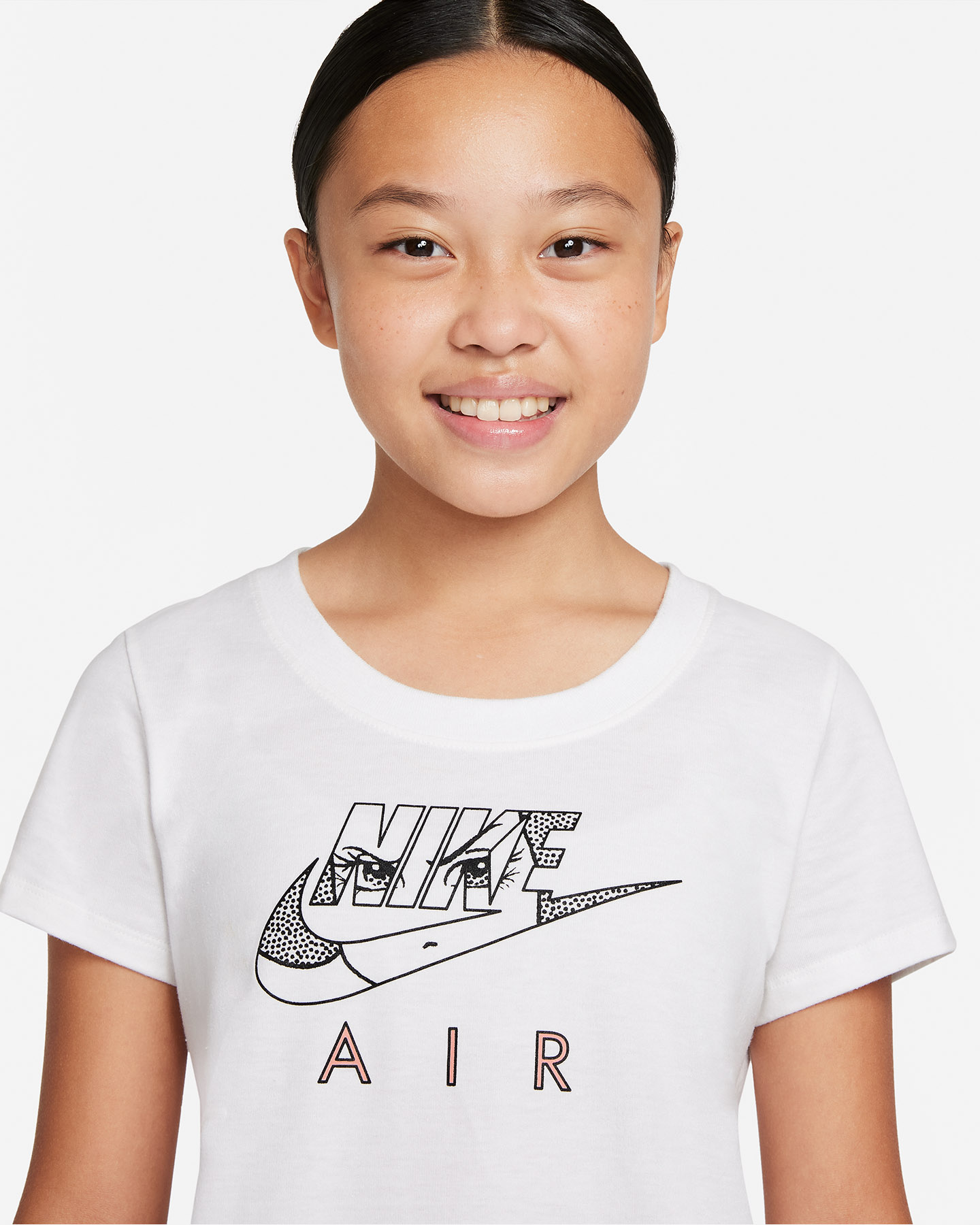 T-shirt NIKE MANGA SWOOSH JR - Bianco - 2 | Cisalfa Sport