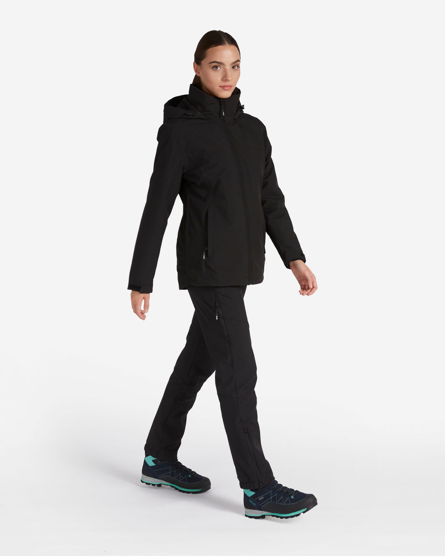 Giacca outdoor 8848 MOUNTAIN ESSENTIAL W - Nero - 3 | Cisalfa Sport