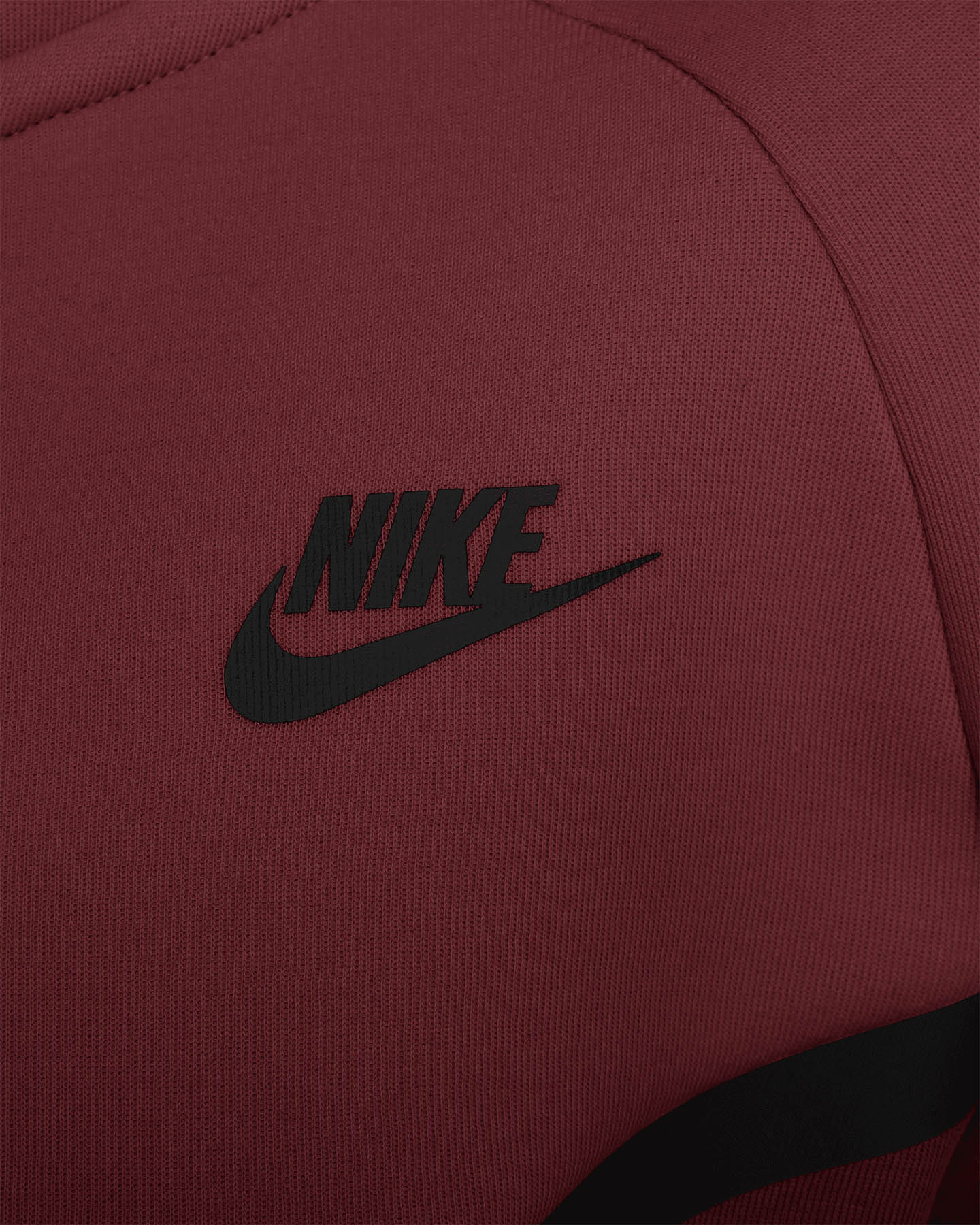 Felpa NIKE TECH FLEECE 6 JR - Rosso - 4 | Cisalfa Sport