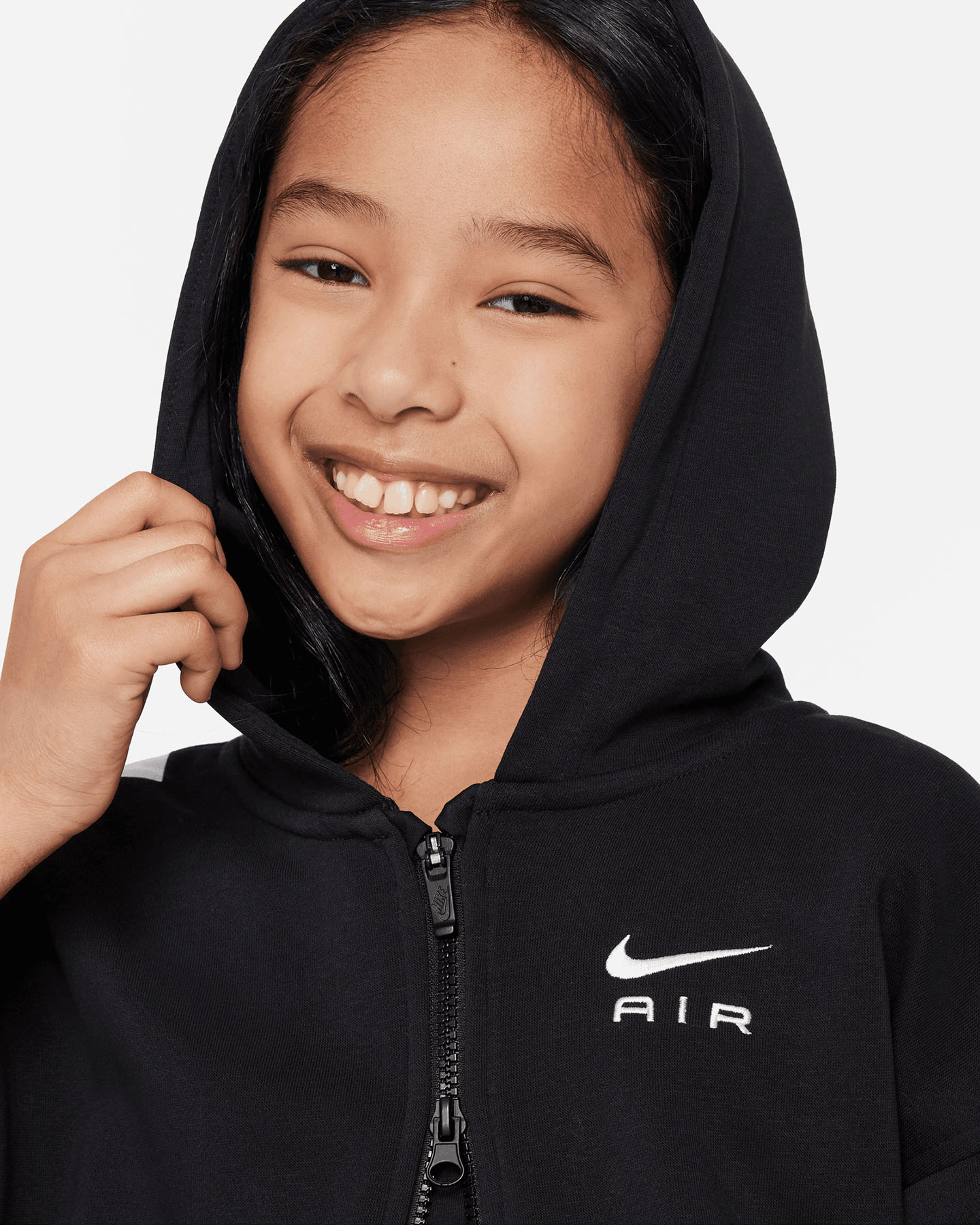 Felpa NIKE SPORTWEAR JR - Nero - 2 | Cisalfa Sport
