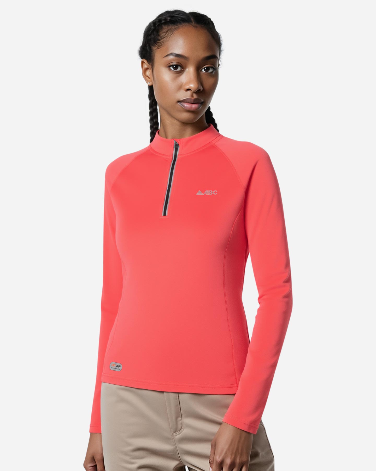 Maglia running ABC EESENTIAL W - Rosa - 3 | Cisalfa Sport