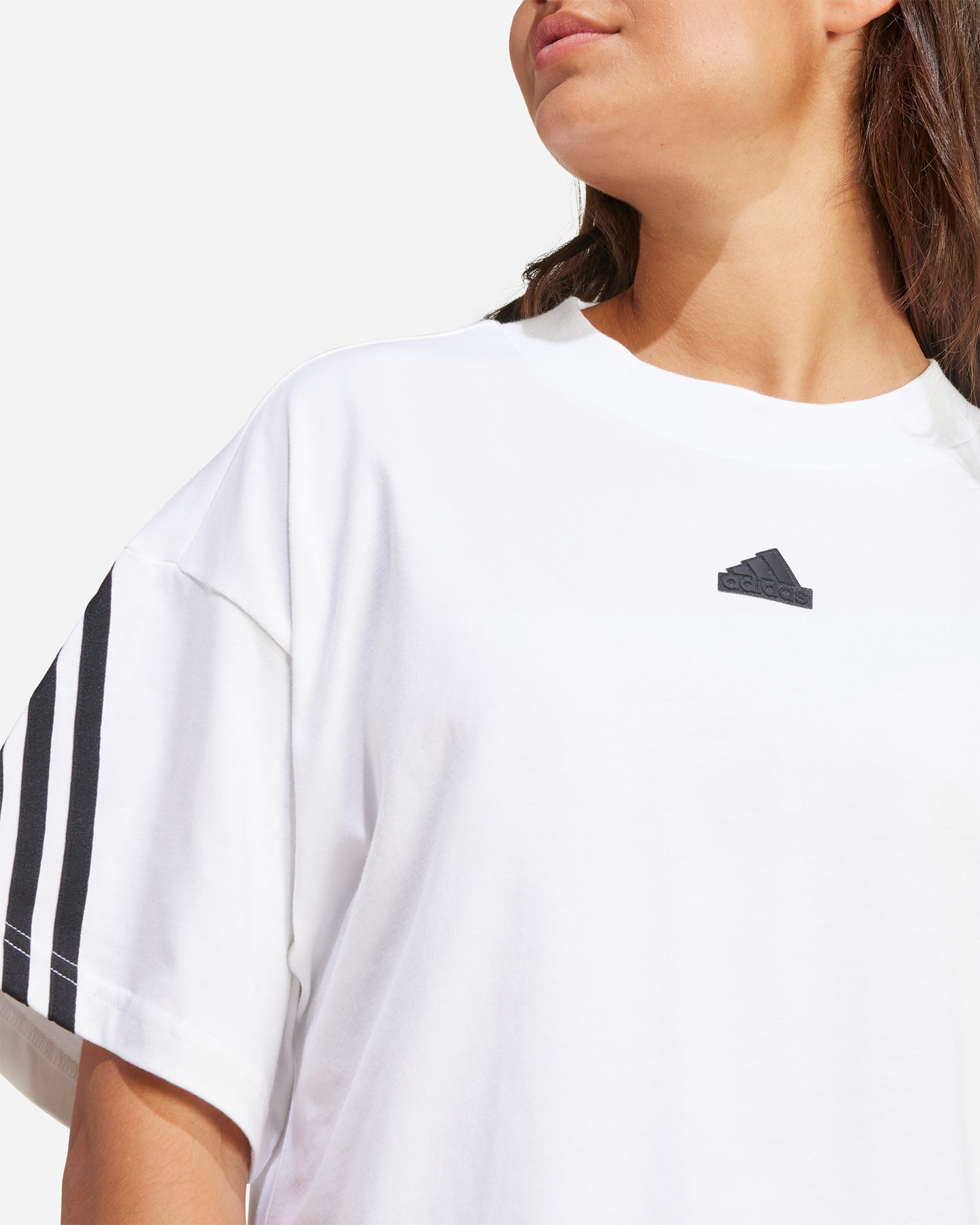 T-shirt ADIDAS 3STRIPES W - Bianco - 4 | Cisalfa Sport