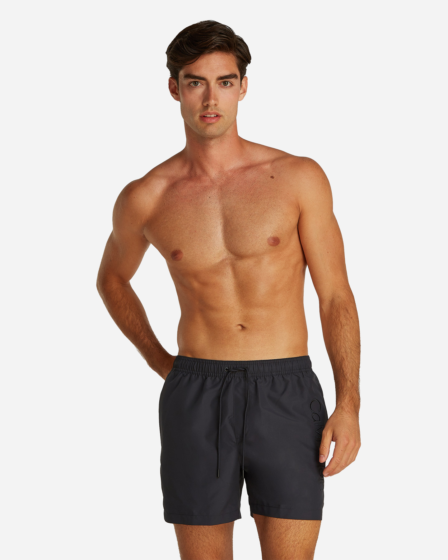 Boxer mare CALVIN KLEIN JEANS BOXER ELASTIC M - Nero - 2 | Cisalfa Sport