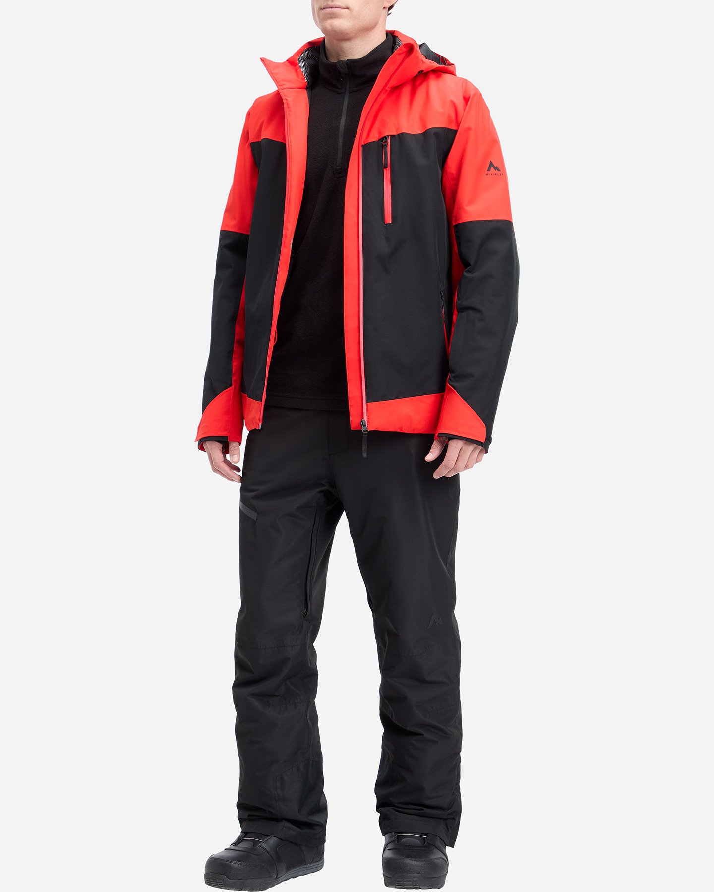 Giacca sci MCKINLEY FABIAN M - Rosso - 3 | Cisalfa Sport