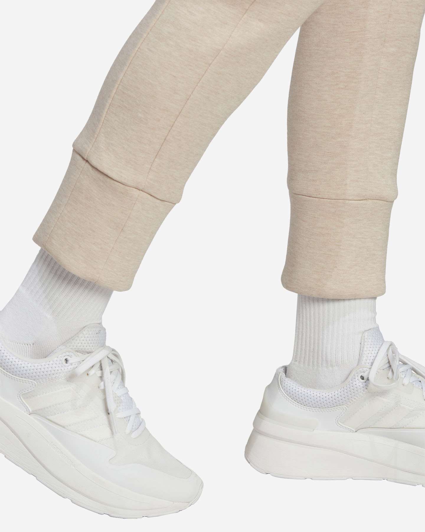 Pantalone ADIDAS BASIC W - Beige - 5 | Cisalfa Sport