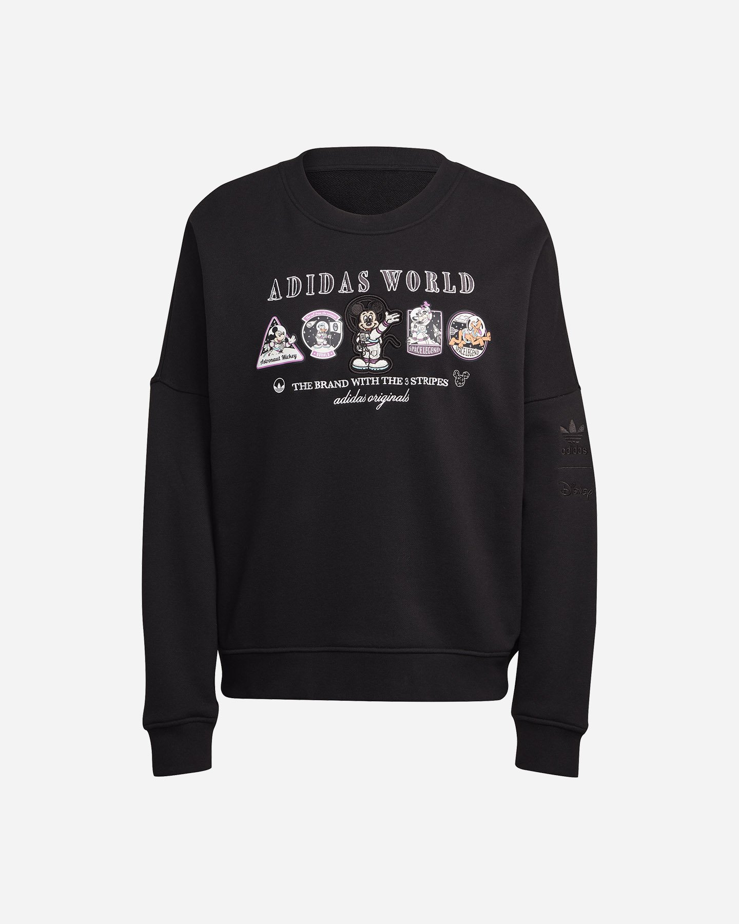Felpa ADIDAS ORIGINAL DISNEY W - Nero - 0 | Cisalfa Sport