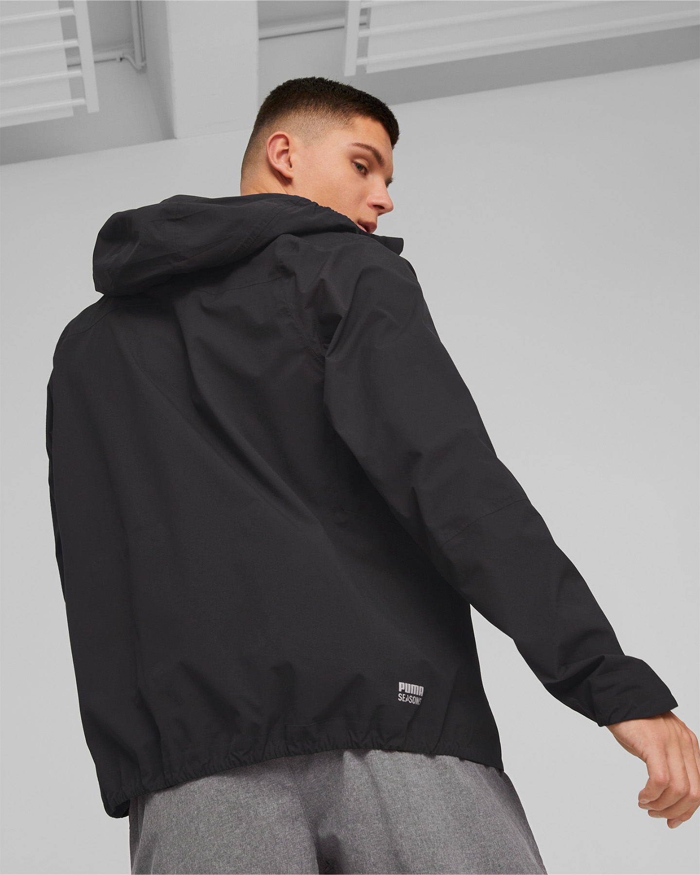 Giacca running PUMA SEASONS STORMCELL LIGHT M - Nero - 3 | Cisalfa Sport