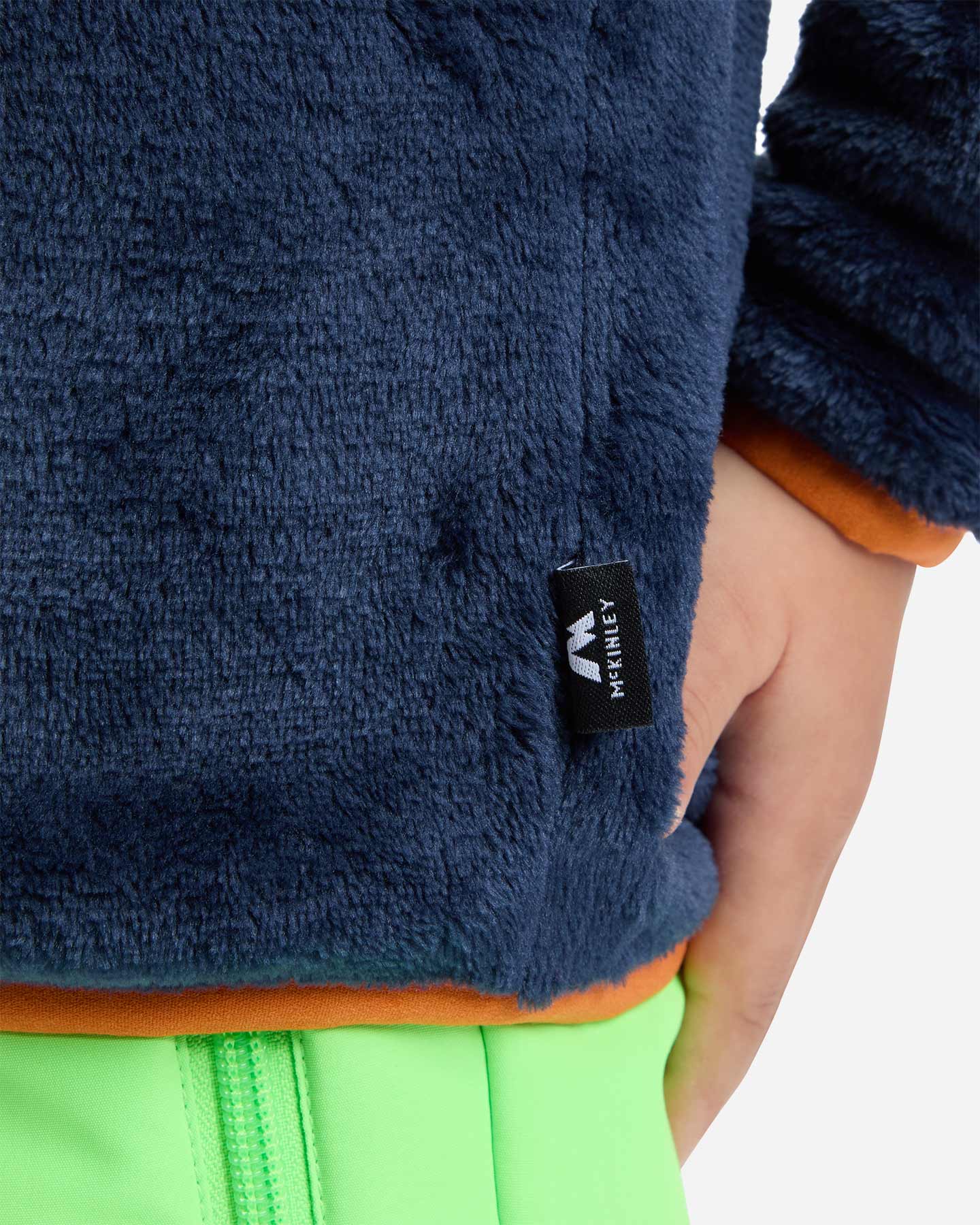 Pile sci MCKINLEY TEDDY JR - Blu Navy - 5 | Cisalfa Sport