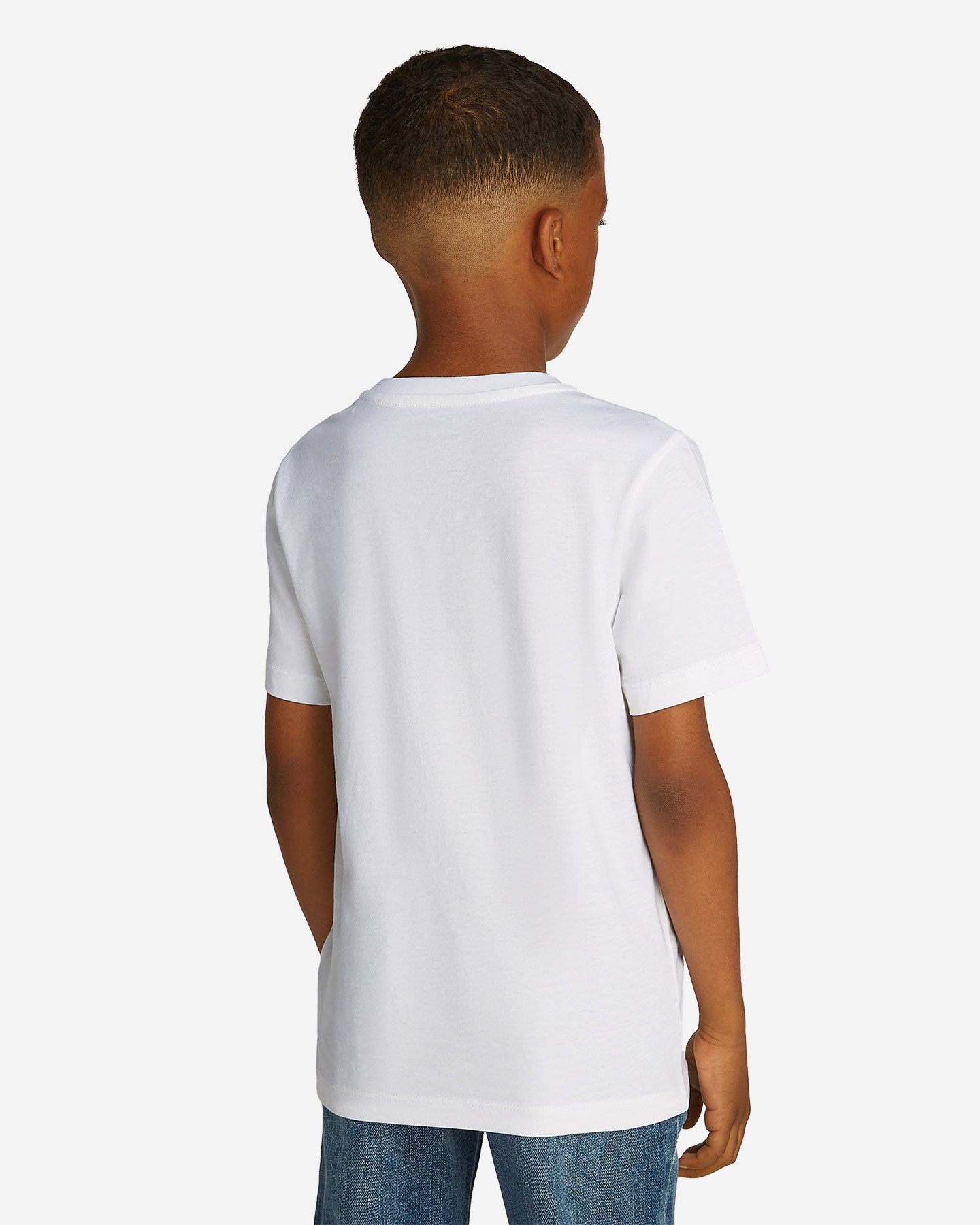 T-shirt CALVIN KLEIN JEANS BOX LOGO JR - Bianco - 3 | Cisalfa Sport