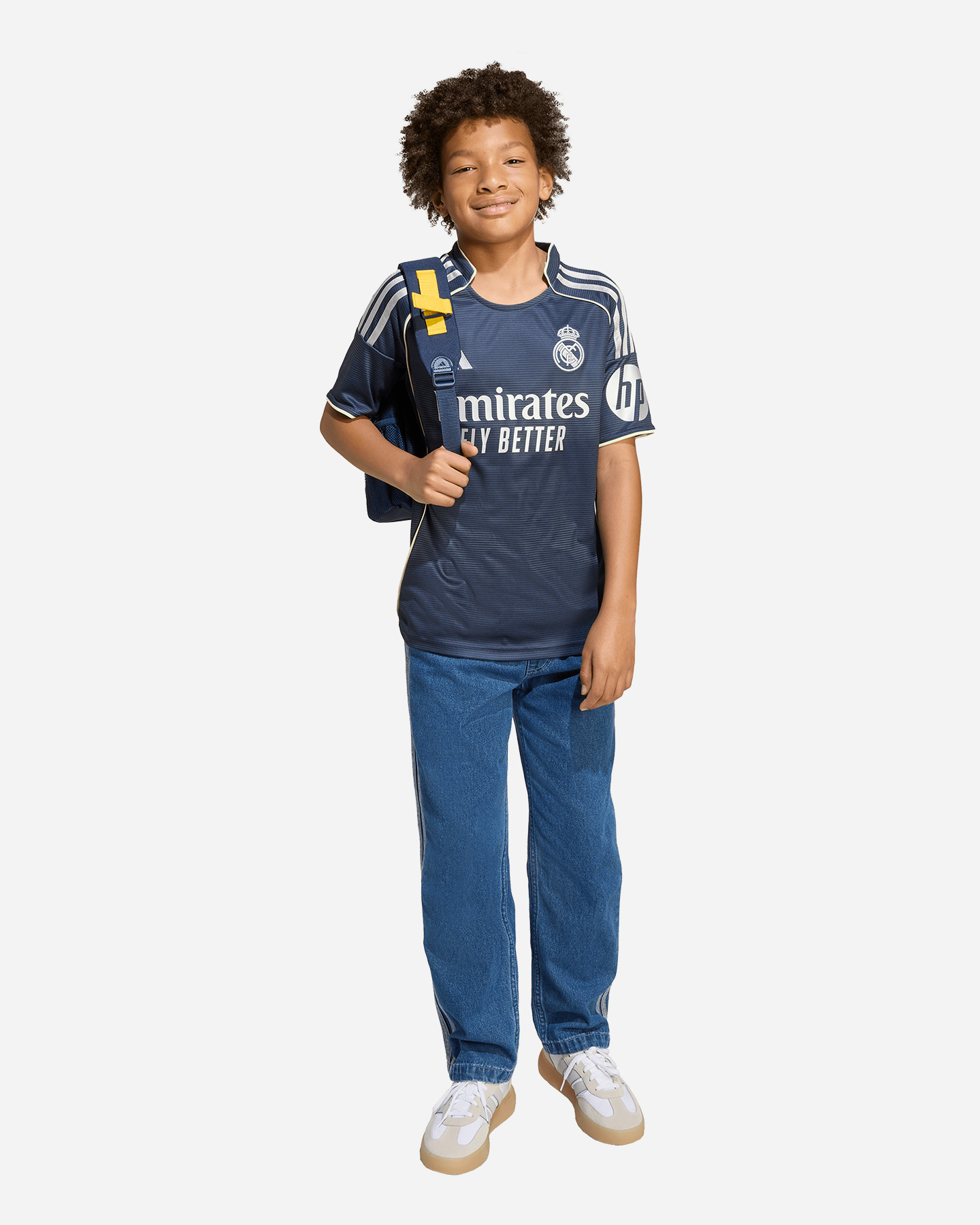 Maglia calcio ufficiale ADIDAS REAL MADRID AWAY 25-26 JR - Color mix - 4 | Cisalfa Sport