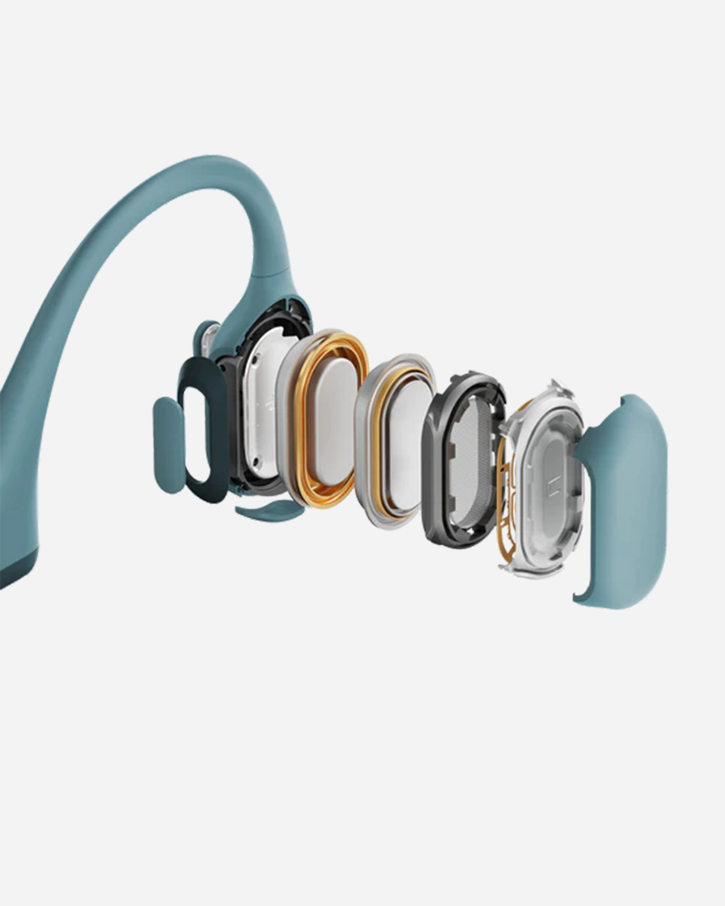 Cuffie audio SHOKZ OPENRUN PRO  - Blu - 3 | Cisalfa Sport