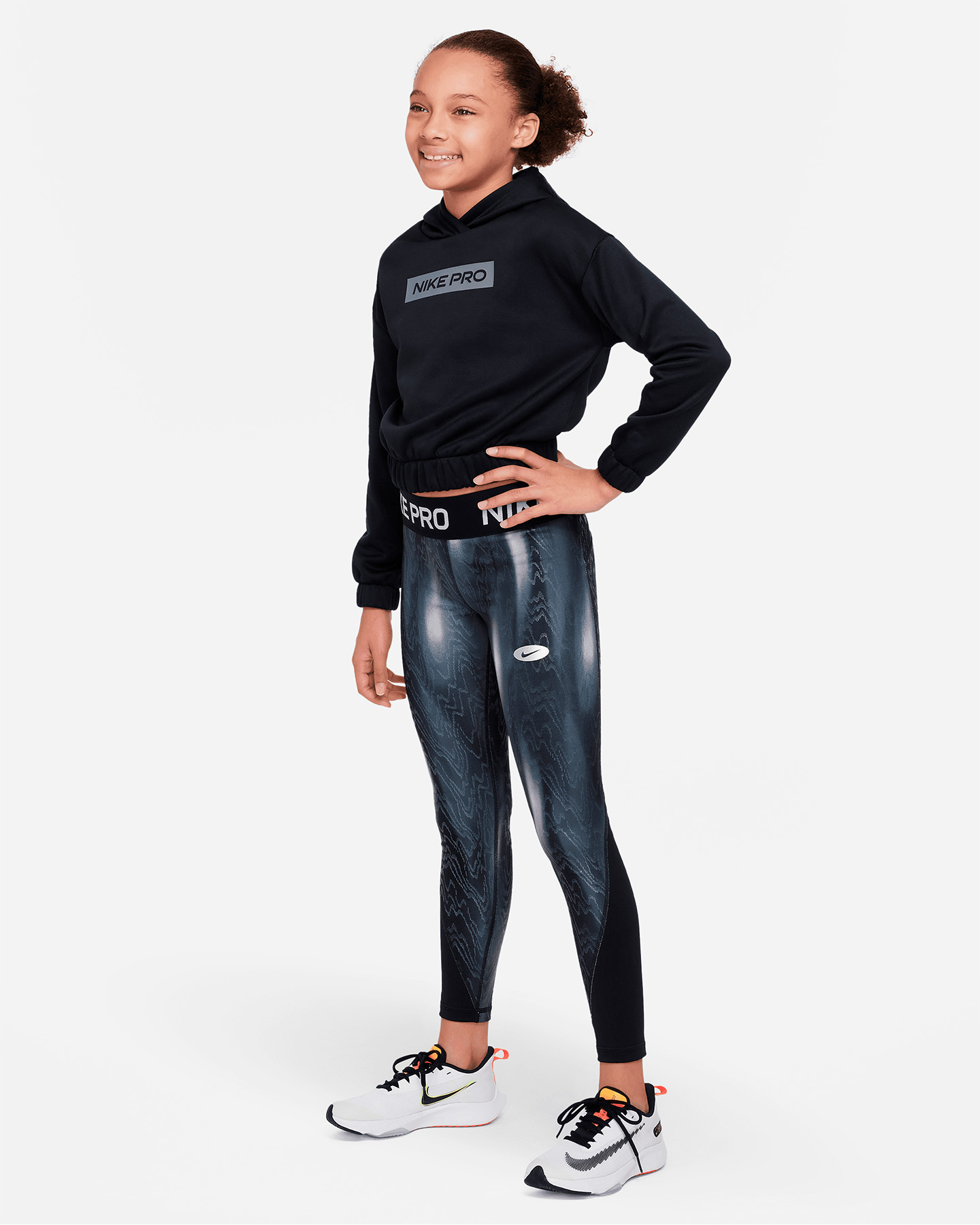 Leggings NIKE DRIFIT JR - Nero - 2 | Cisalfa Sport