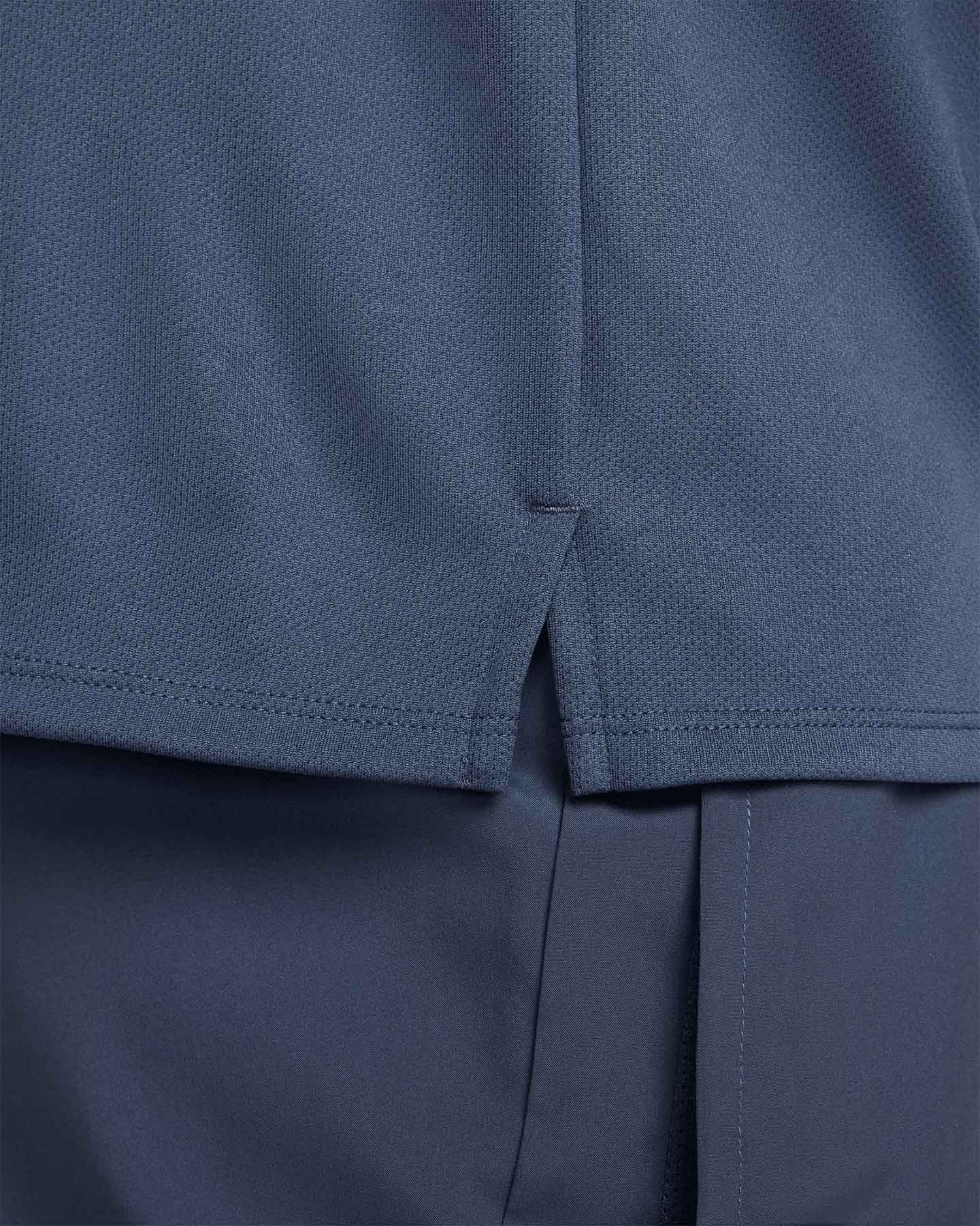 T-shirt running NIKE MILER M - Blu - 4 | Cisalfa Sport