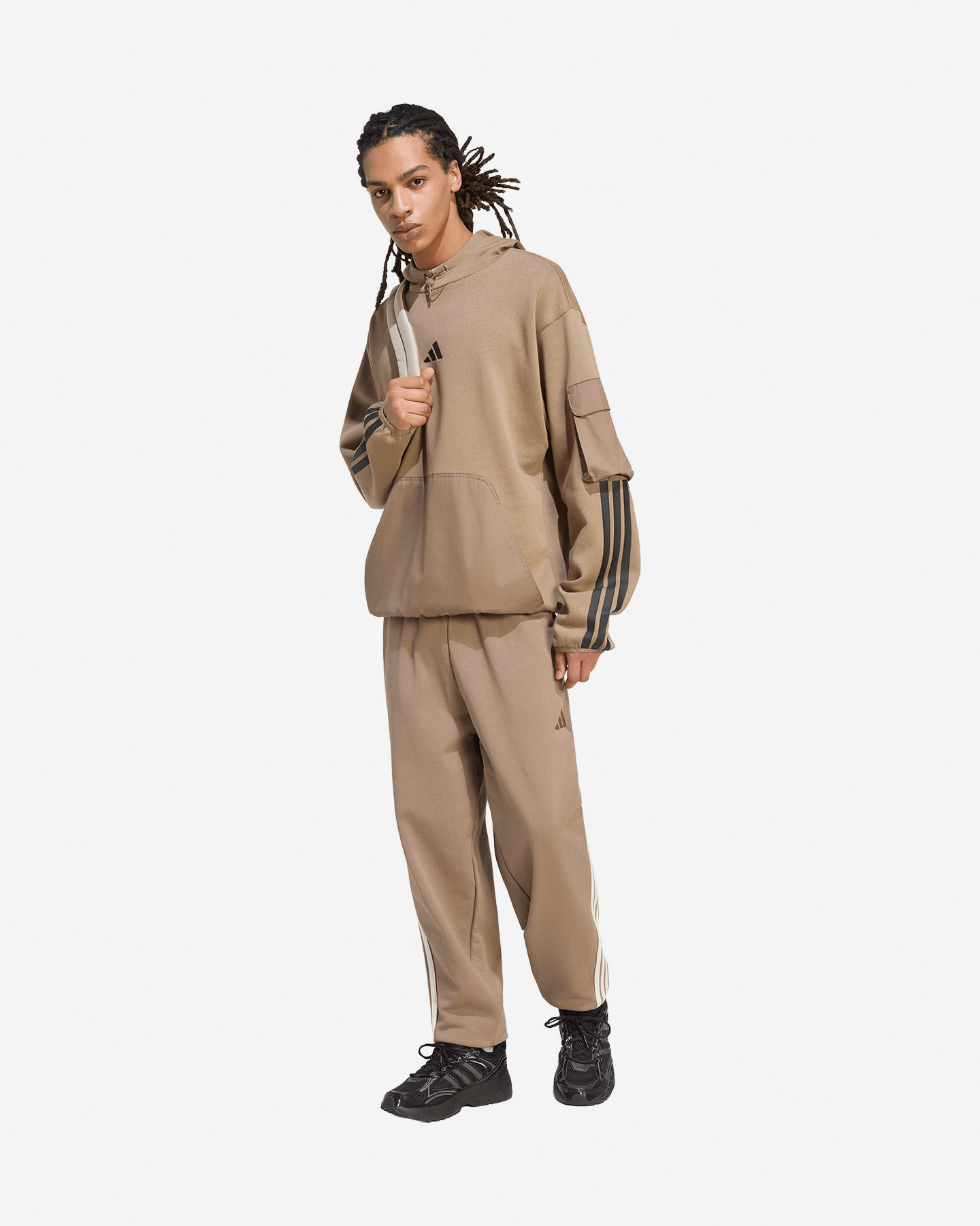 Pantalone ADIDAS KIT 3STRIPES M - Beige - 2 | Cisalfa Sport