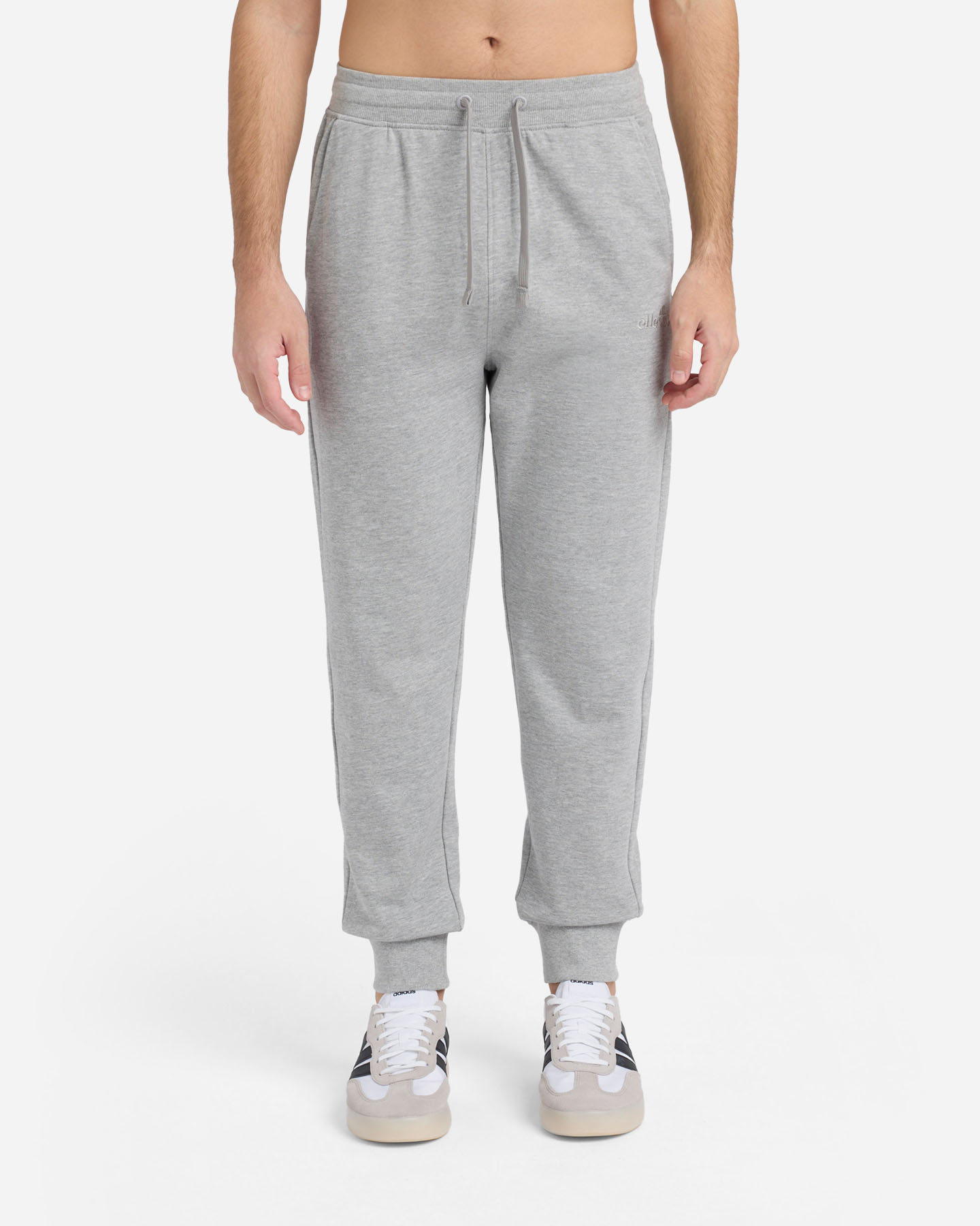 Pantalone ELLESSE TERRY CUFFS M - Grigio - 1 | Cisalfa Sport