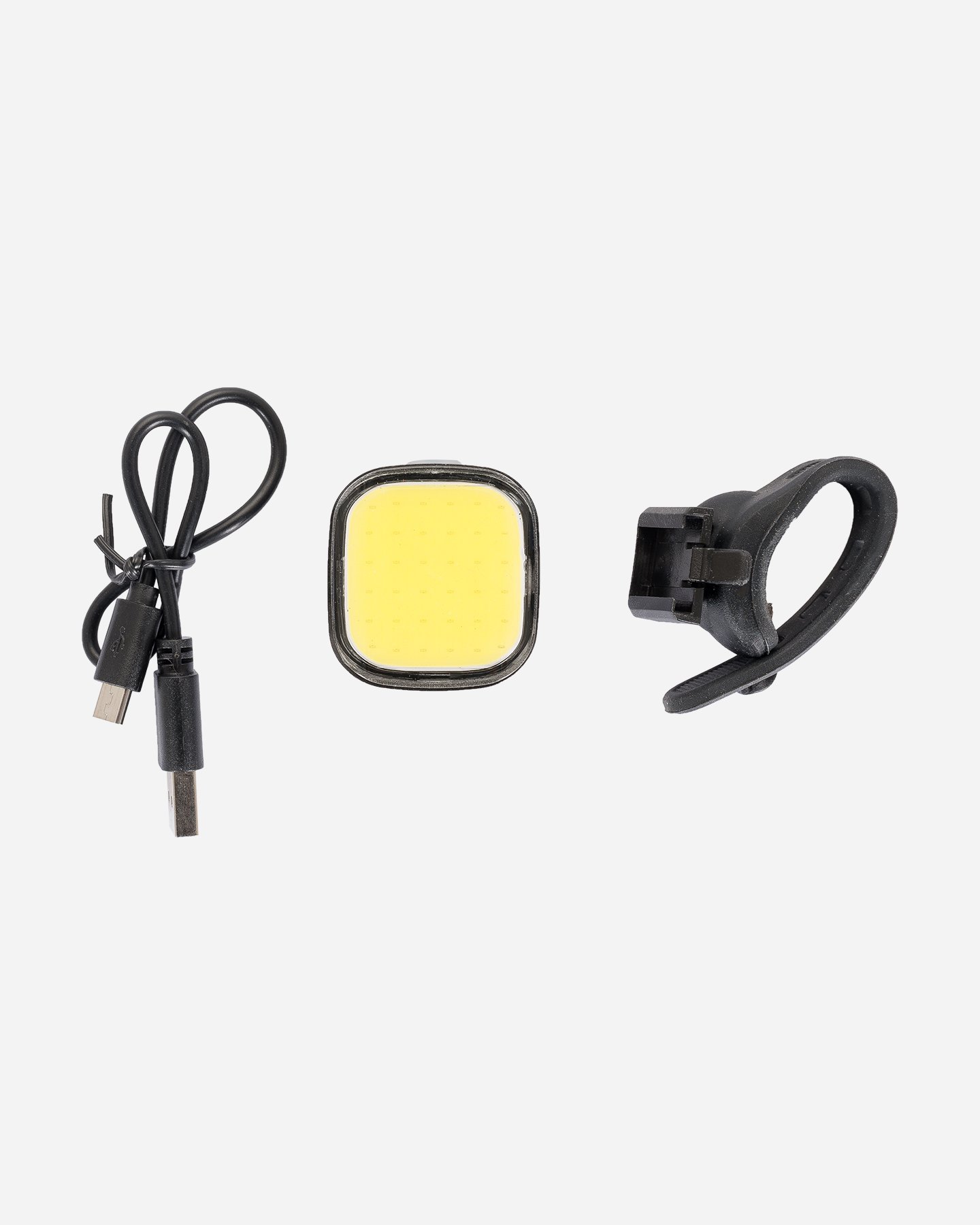 Fanale bici CARNIELLI B-RACE BRIGHT RICARICABILE USB ANTERIORE - Giallo - 1 | Cisalfa Sport