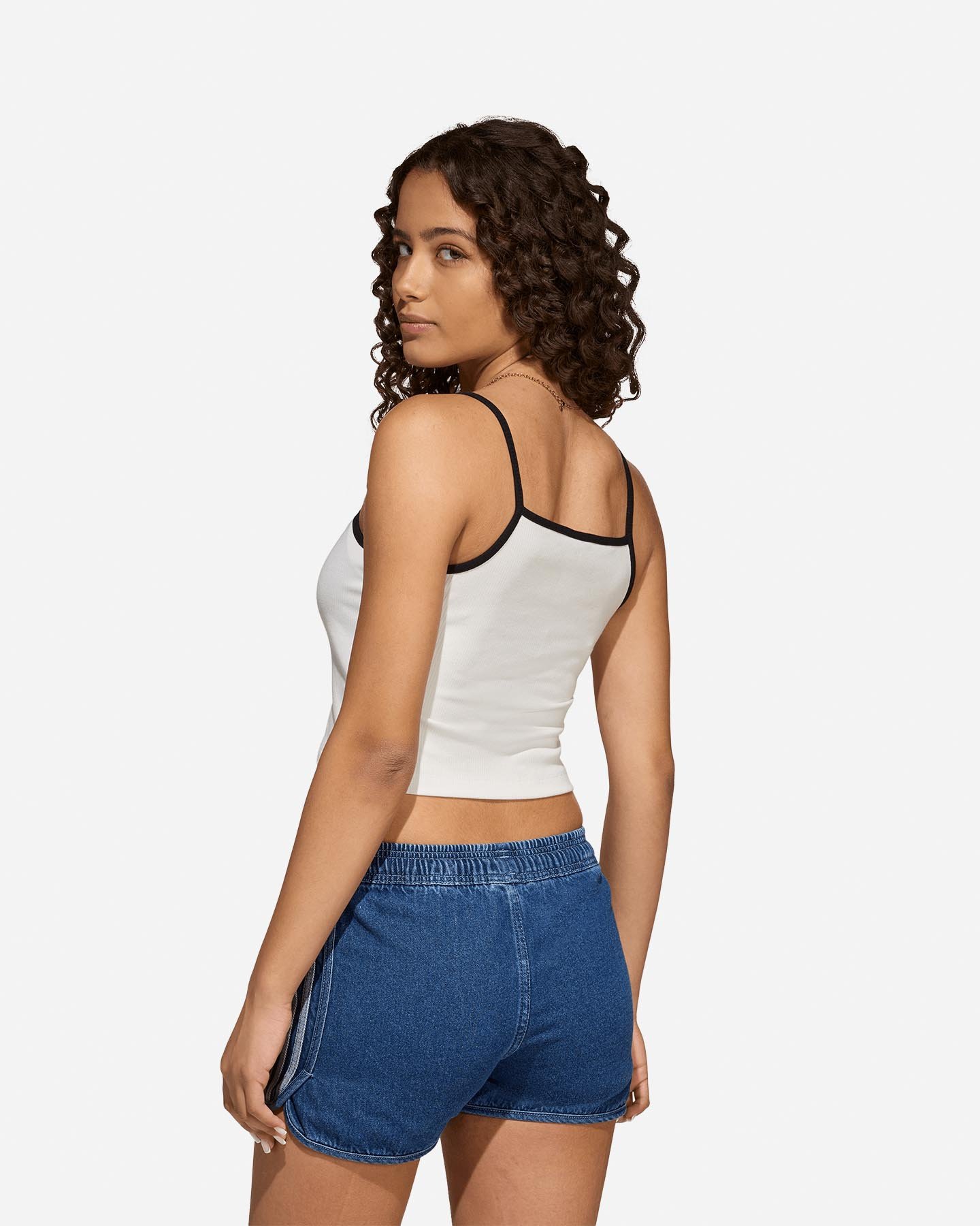 Canotta ADIDAS MINI RIB JR - Bianco - 2 | Cisalfa Sport