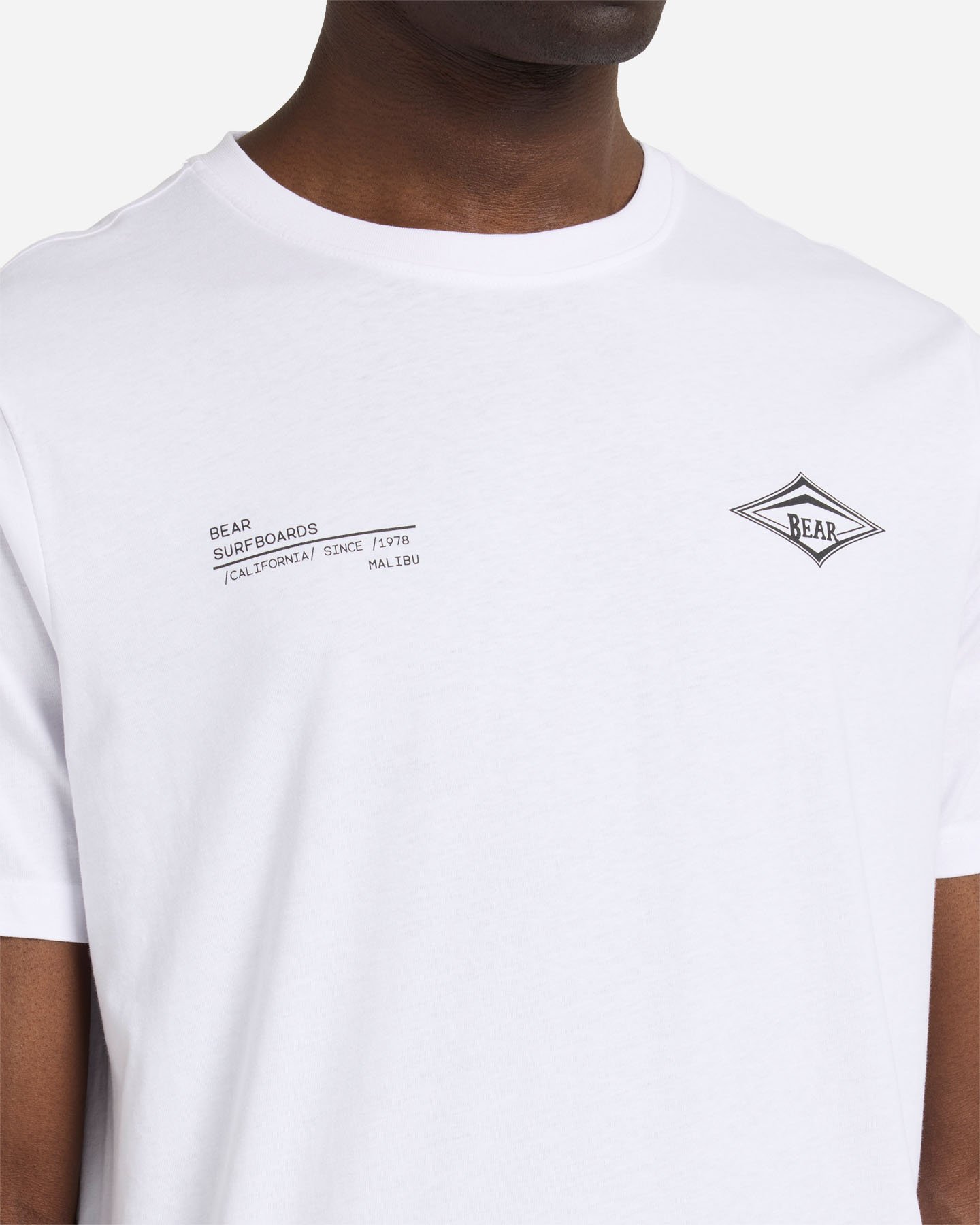 T-shirt BEAR WAVES AFTER WAVES M - Bianco - 5 | Cisalfa Sport