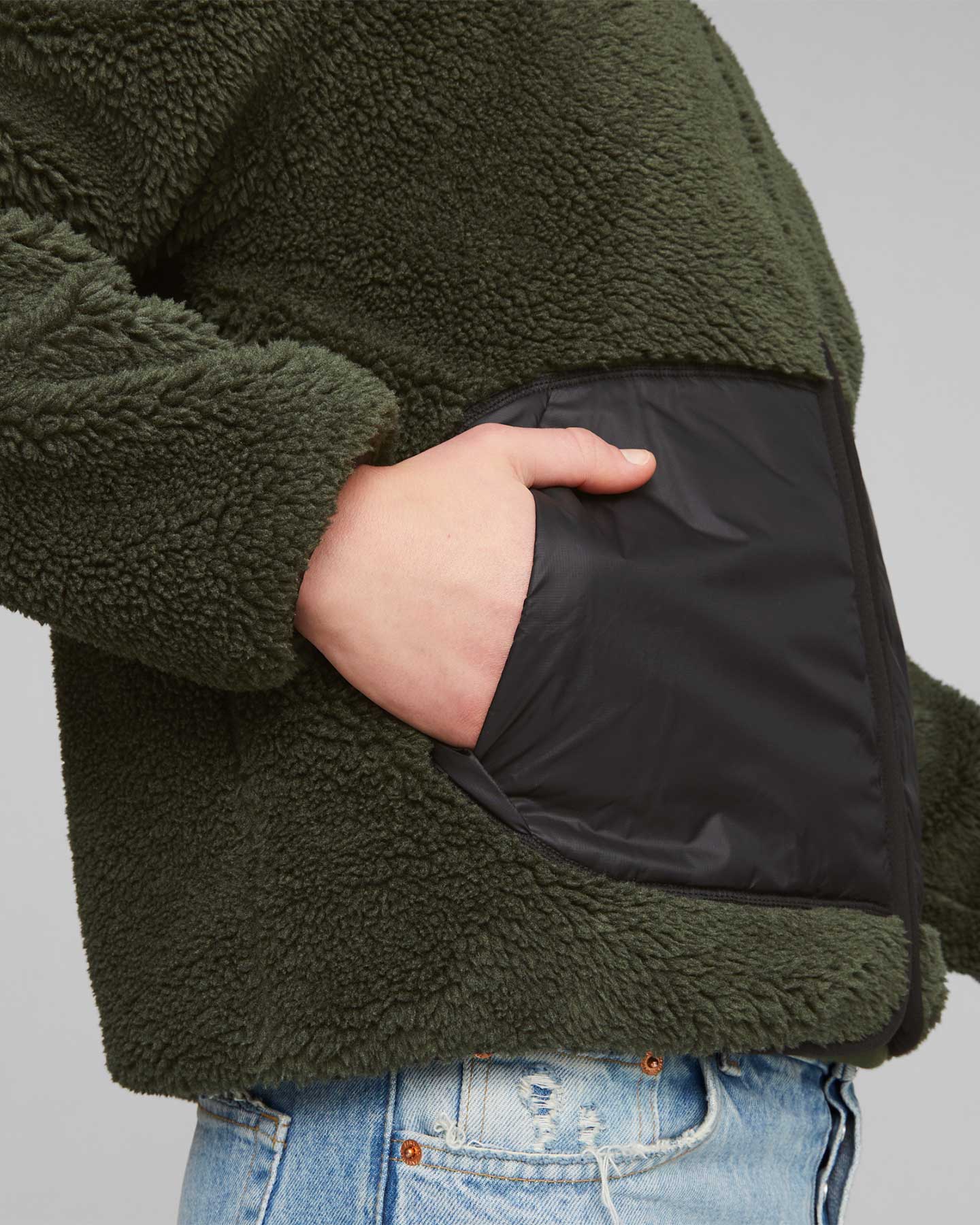 Felpa PUMA SHERPA HYBRID M - 11 | Cisalfa Sport