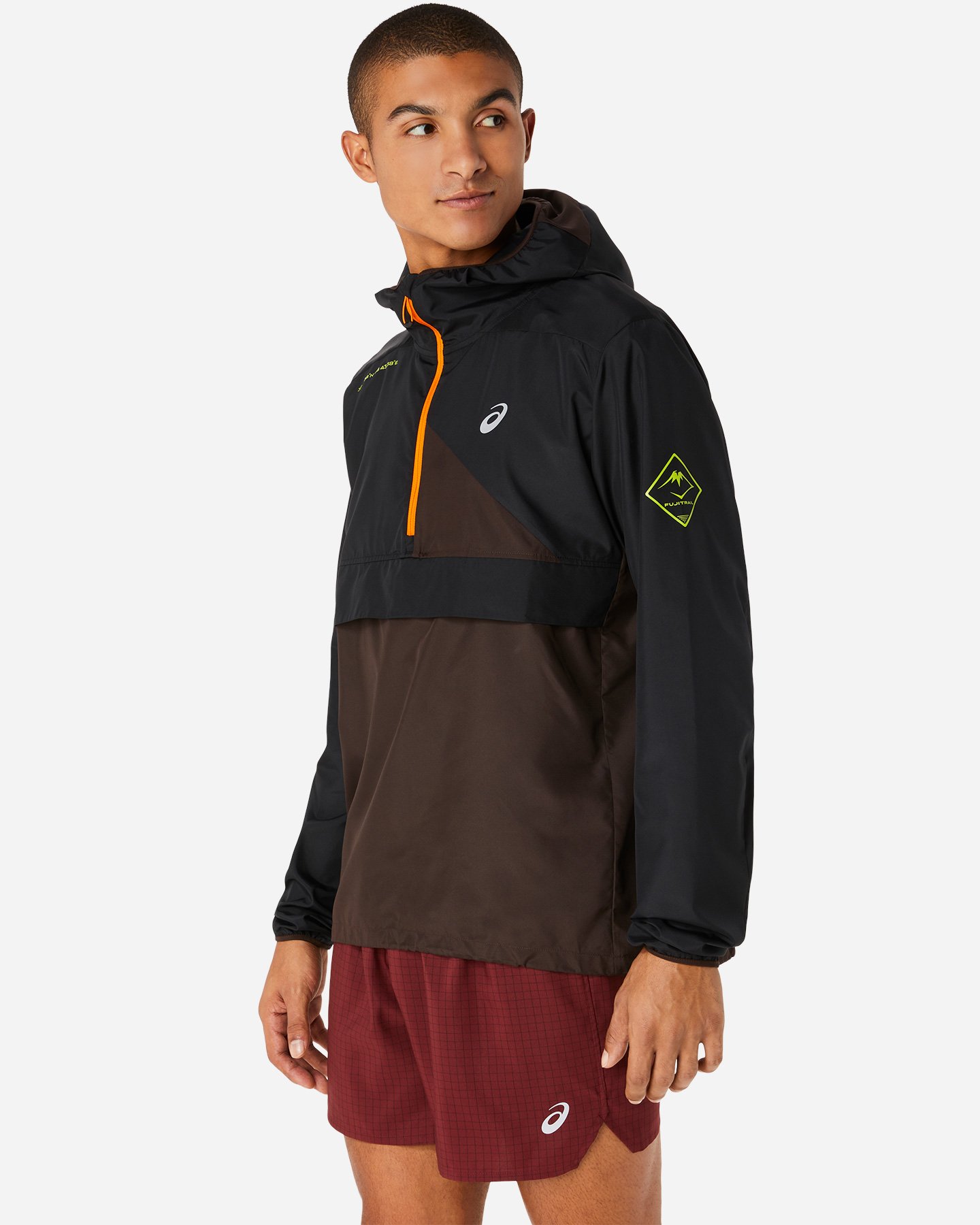 Giacca running ASICS FUJITRAIL M - Nero - 2 | Cisalfa Sport