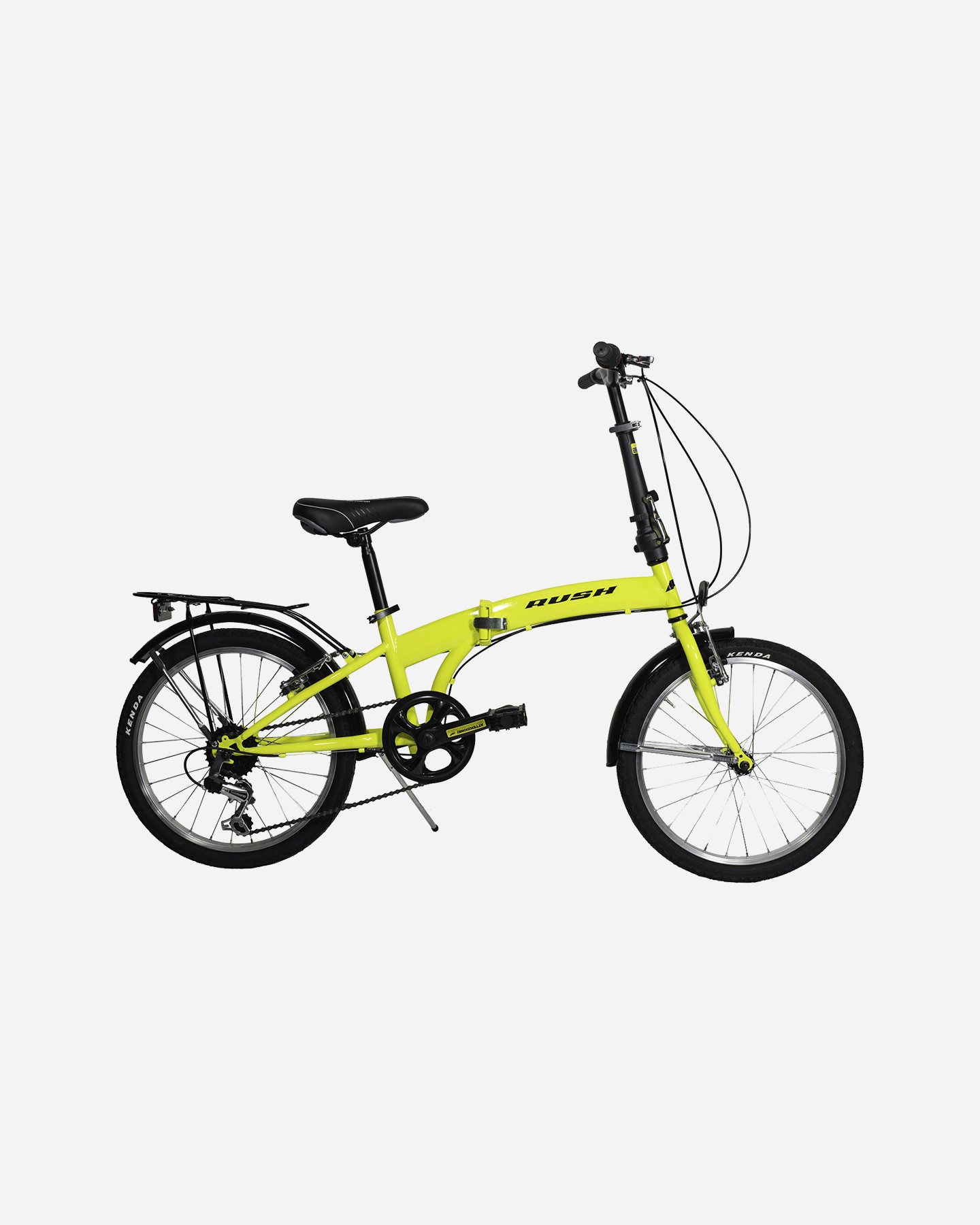 Rush - Bicicletta Pieghevole - City Bike - Unisex