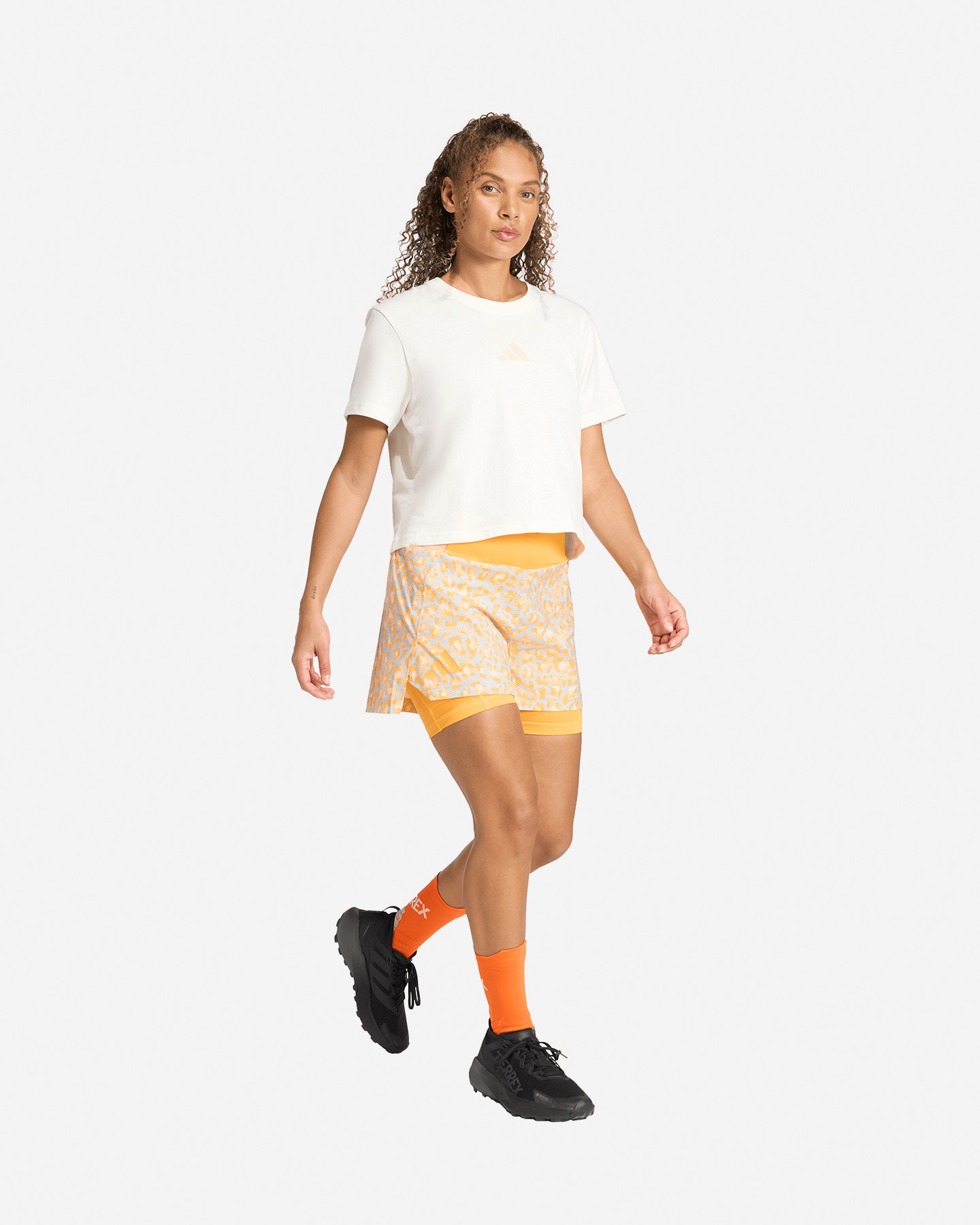 T-shirt ADIDAS TERREX MULTI MEADOW W - Bianco - 3 | Cisalfa Sport