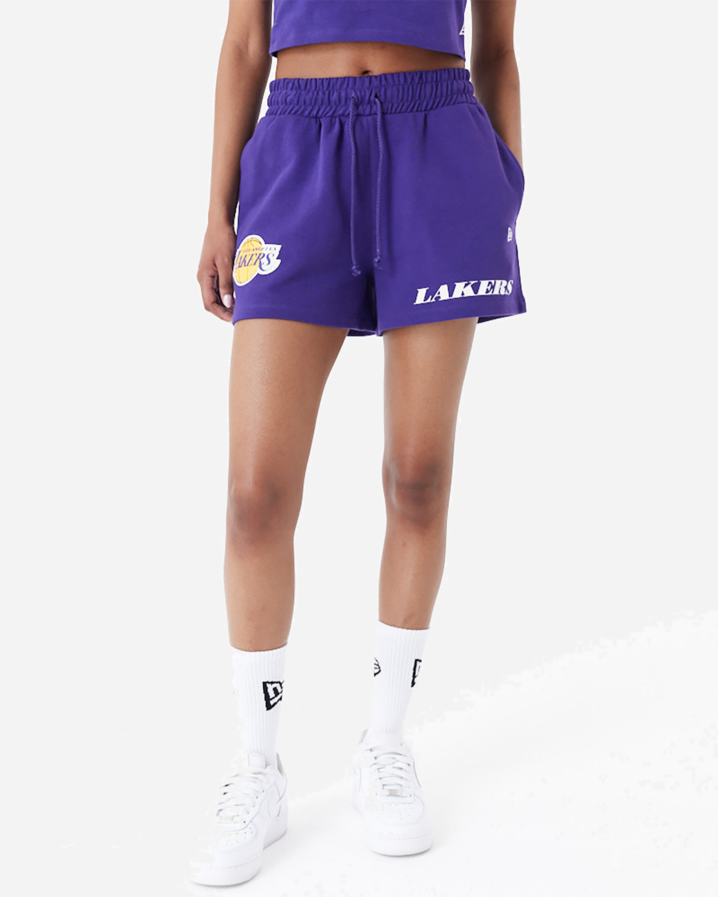 Pantaloncini NEW ERA LOS ANGELES LAKERS W - Viola - 0 | Cisalfa Sport