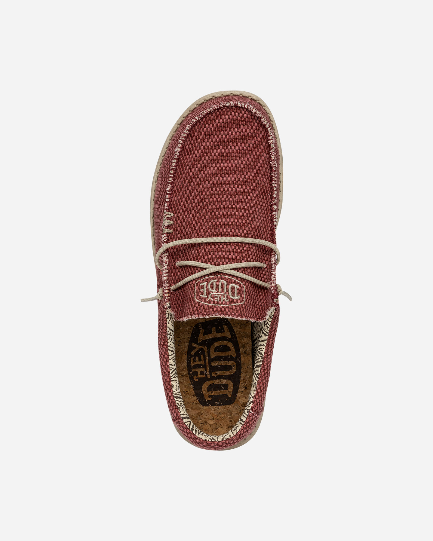 Scarpe urban HEYDUDE WALLY BRAIDED M - Rosso - 2 | Cisalfa Sport