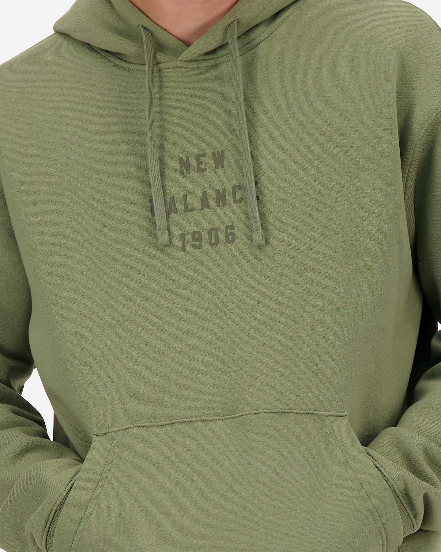 Felpa NEW BALANCE ICONIC COLLEGIATE GRAPHIC M - Verde - 3 | Cisalfa Sport