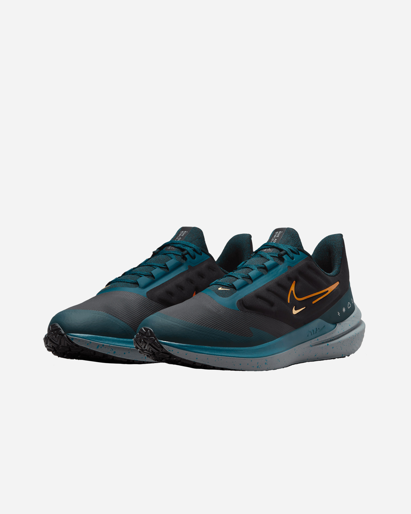 Scarpe running NIKE WINFLO 9 SHIELD M - Nero - 1 | Cisalfa Sport