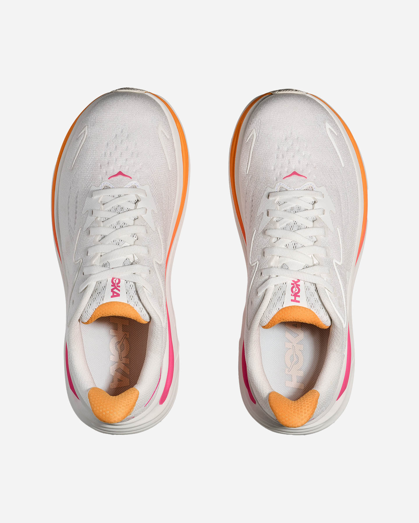 Scarpe running HOKA CLIFTON 10 W - Bianco - 4 | Cisalfa Sport