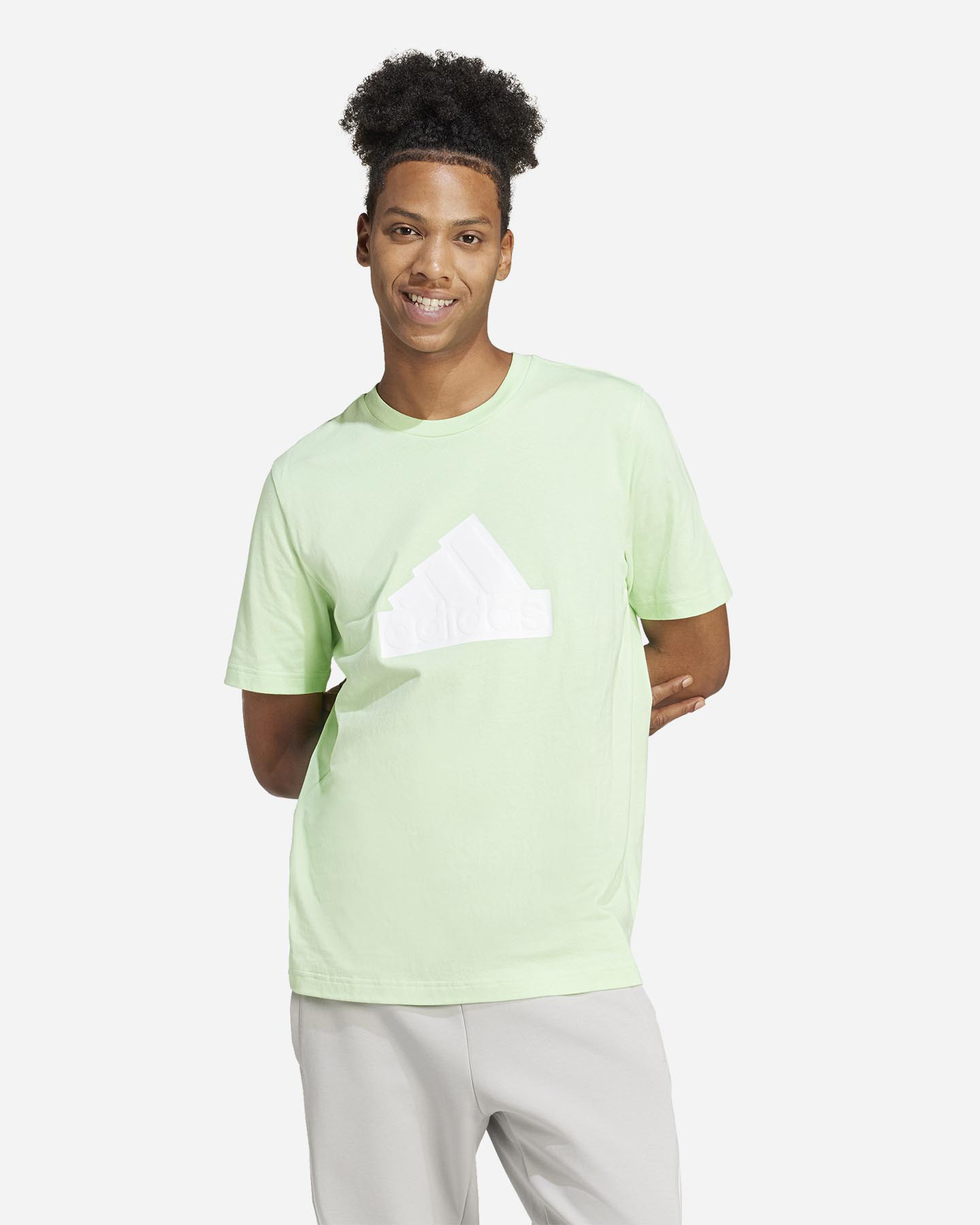 T-shirt ADIDAS BADGE OF SPORT M - Verde - 1 | Cisalfa Sport