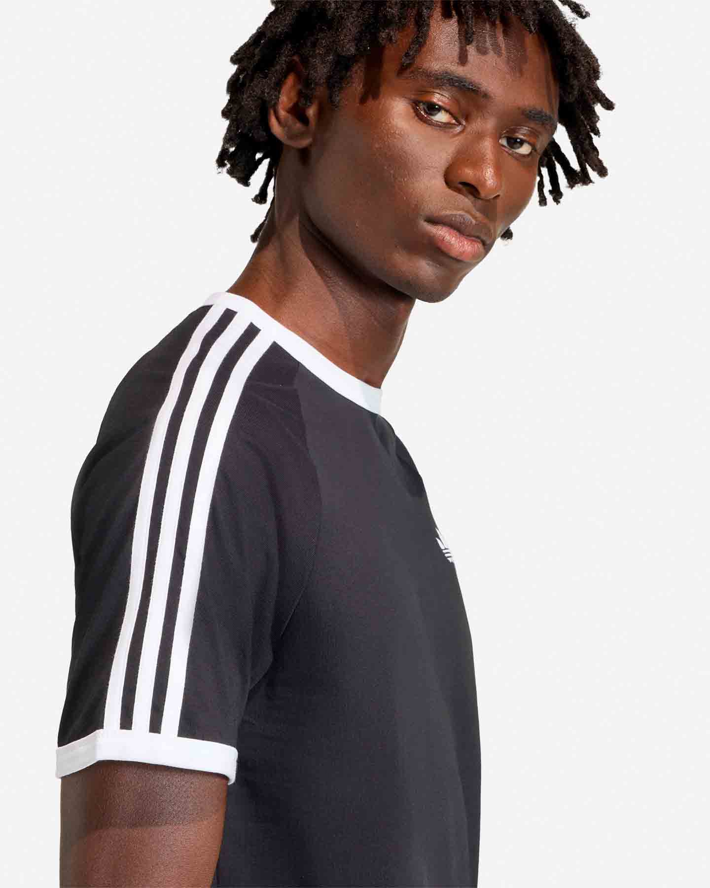 T-shirt ADIDAS ORIGINALS 3STRIPES M - Nero - 5 | Cisalfa Sport